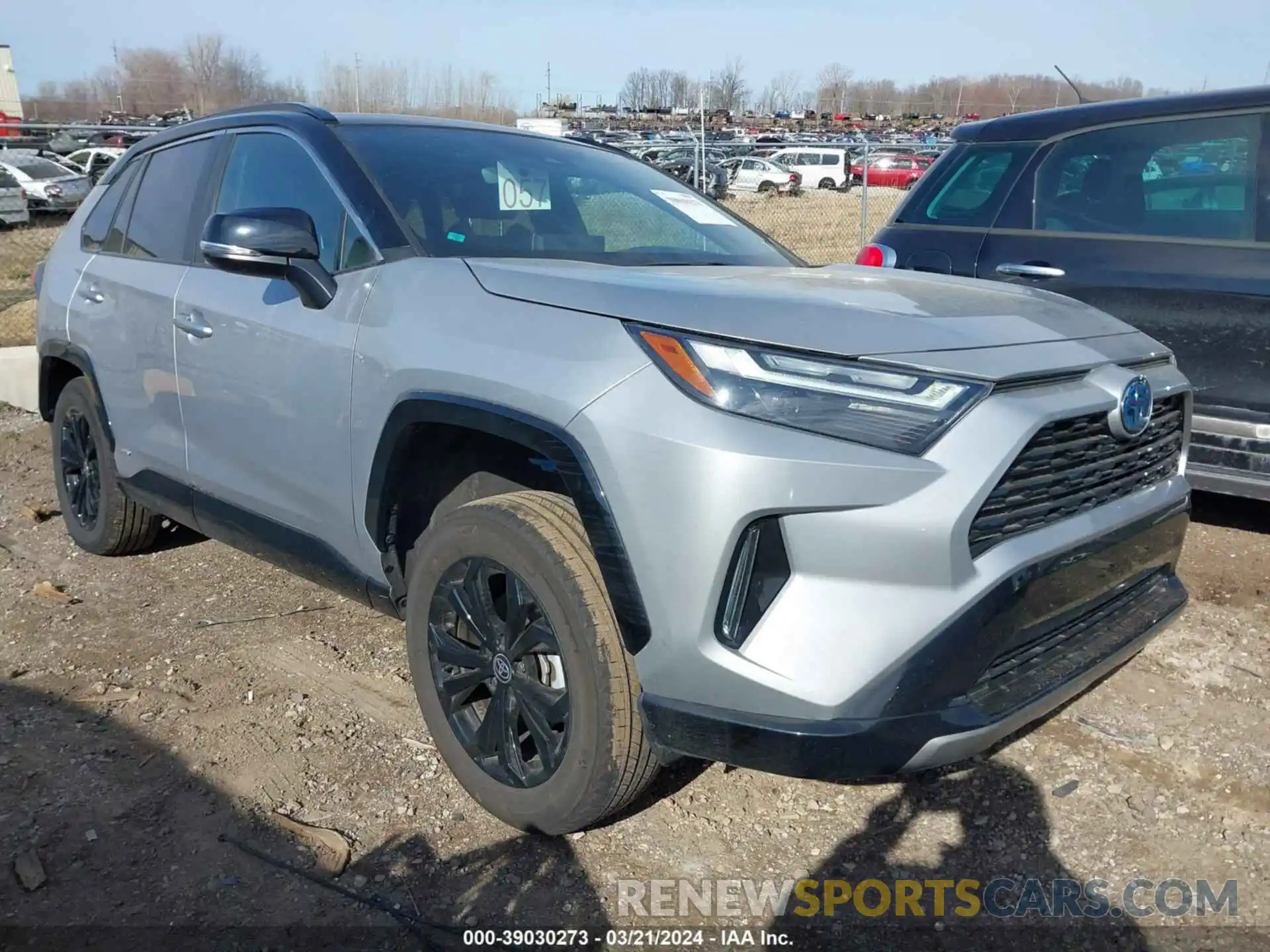 1 Photograph of a damaged car 2T3E6RFV7NW035388 TOYOTA RAV4 2022