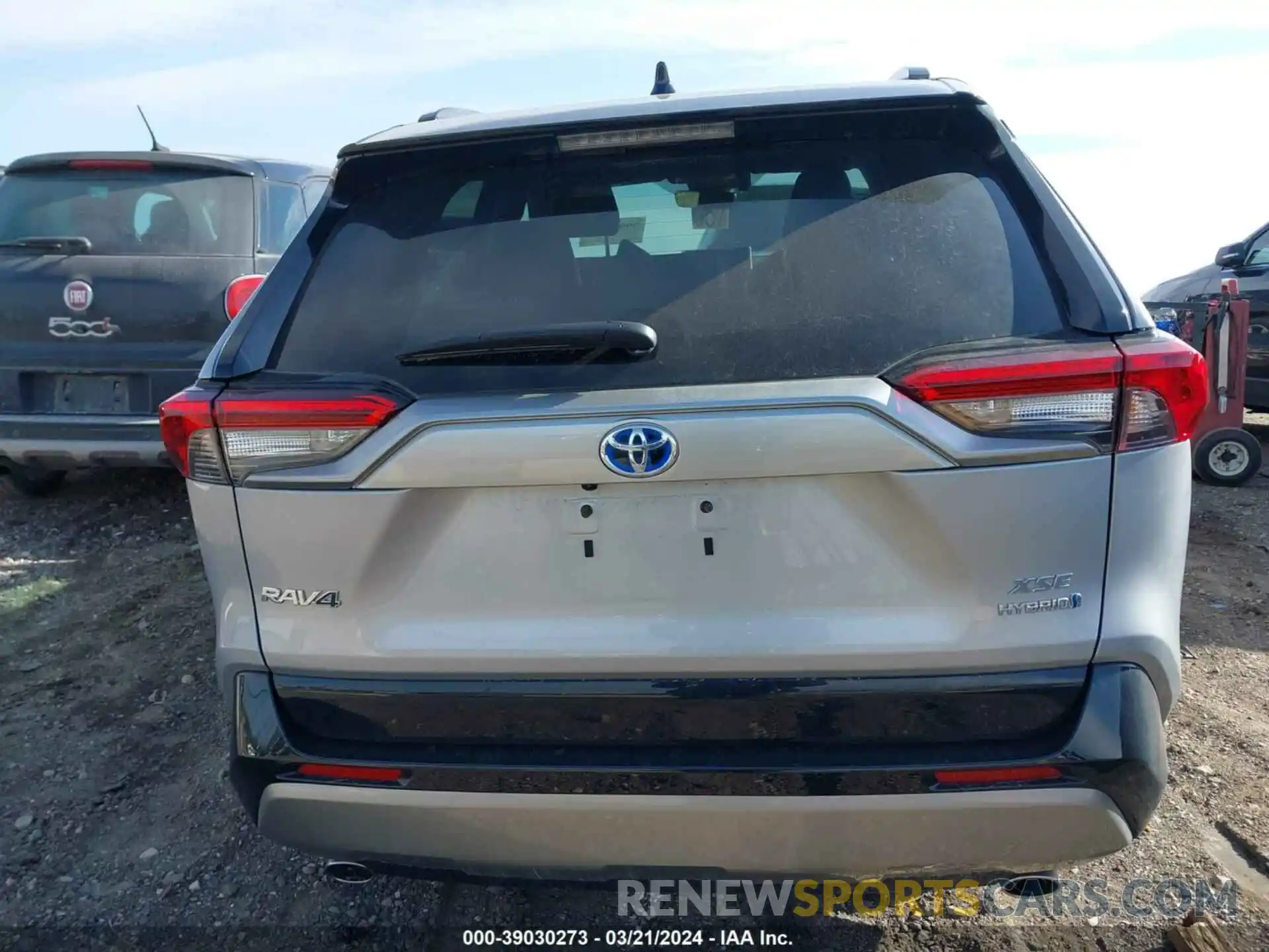 16 Photograph of a damaged car 2T3E6RFV7NW035388 TOYOTA RAV4 2022