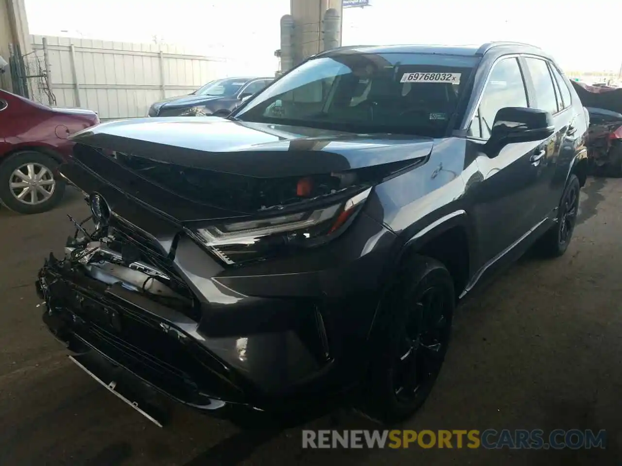 1 Photograph of a damaged car 2T3E6RFV8NW033987 TOYOTA RAV4 2022