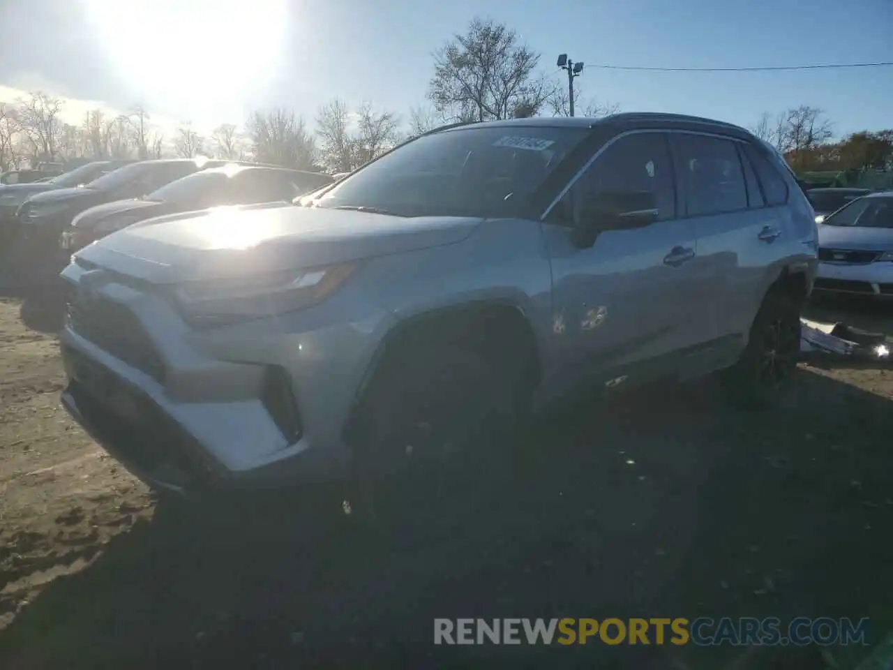 1 Photograph of a damaged car 2T3E6RFV8NW034444 TOYOTA RAV4 2022