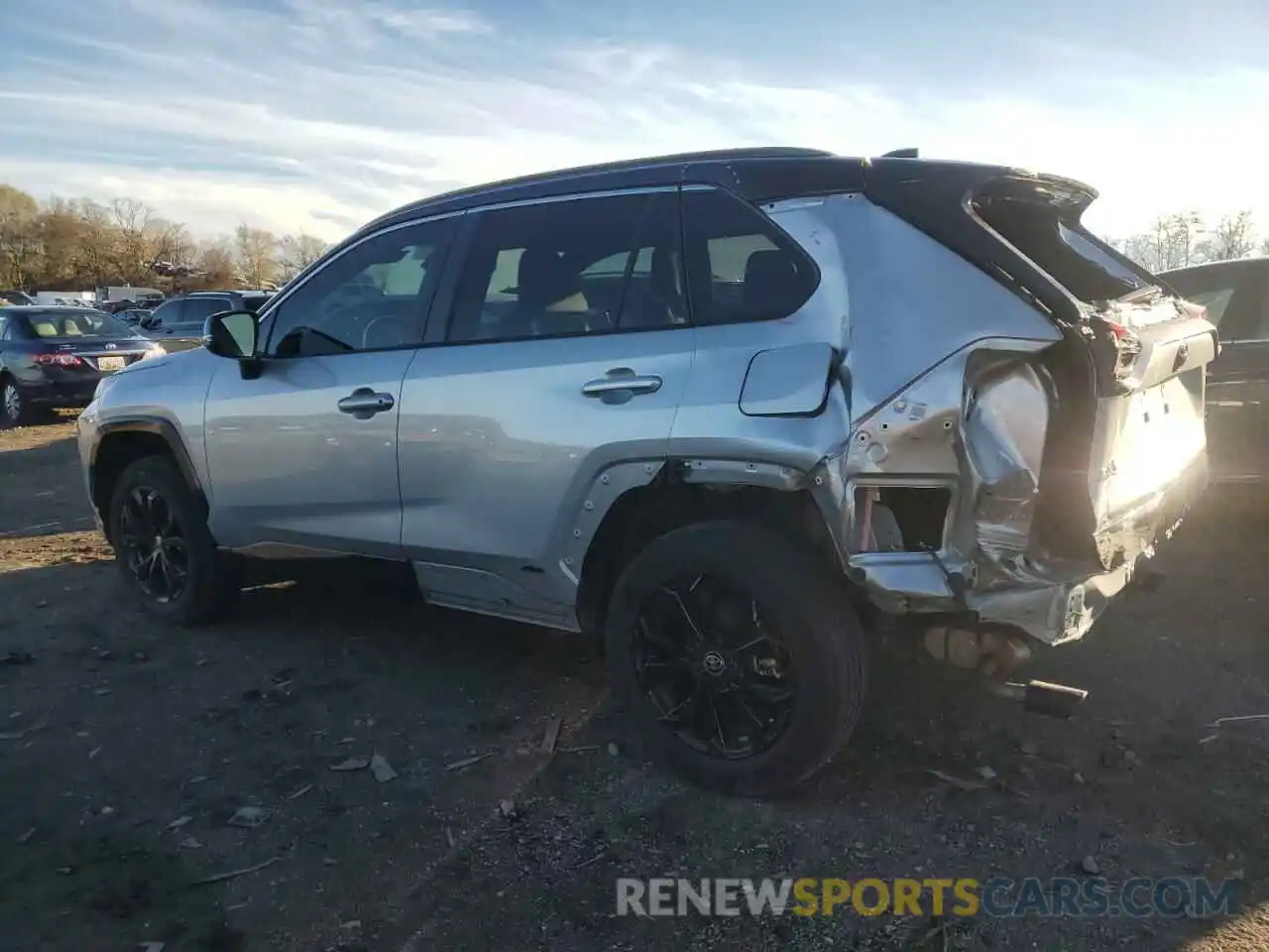 2 Photograph of a damaged car 2T3E6RFV8NW034444 TOYOTA RAV4 2022