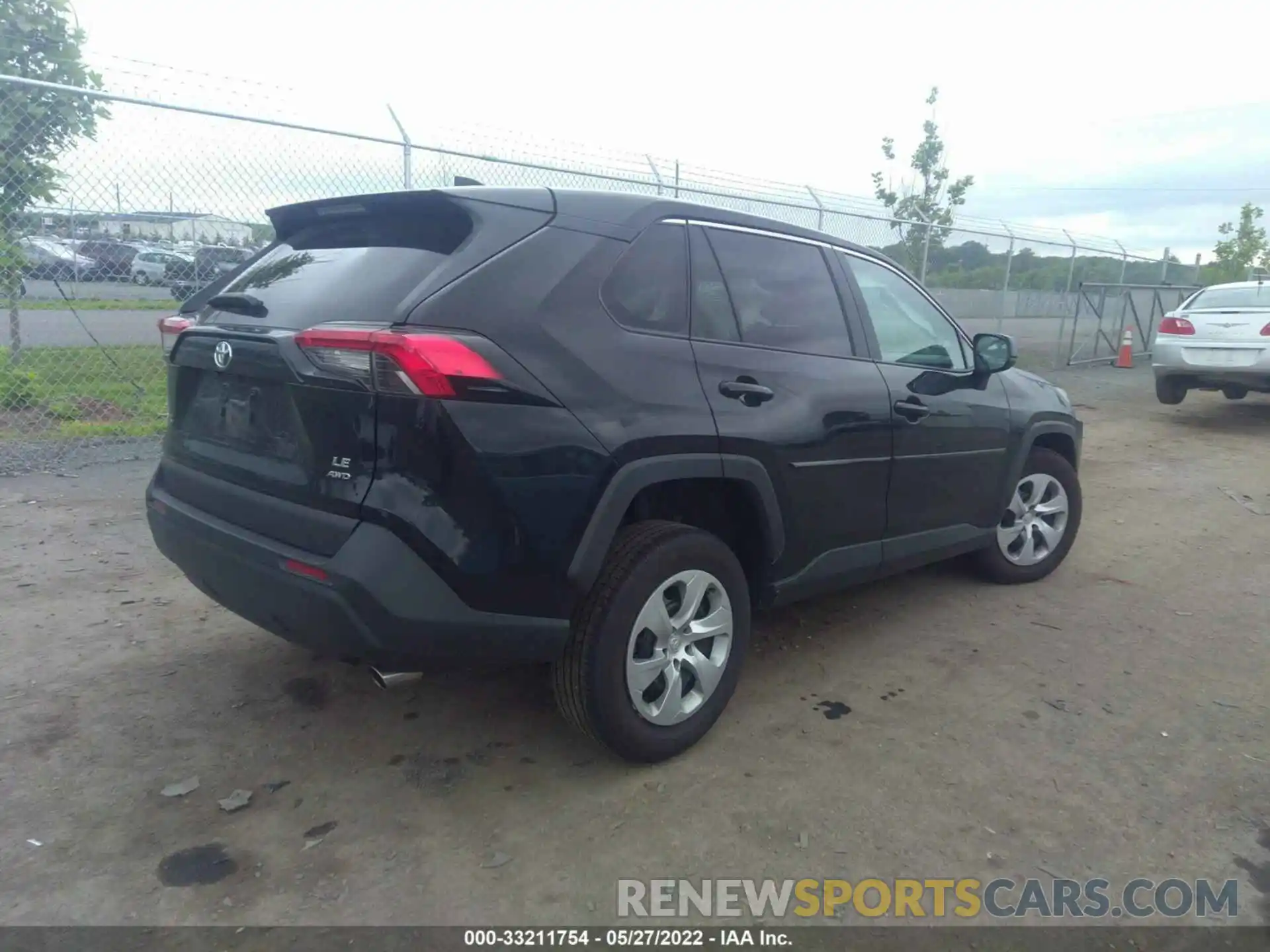 4 Photograph of a damaged car 2T3F1RFV0NC258800 TOYOTA RAV4 2022