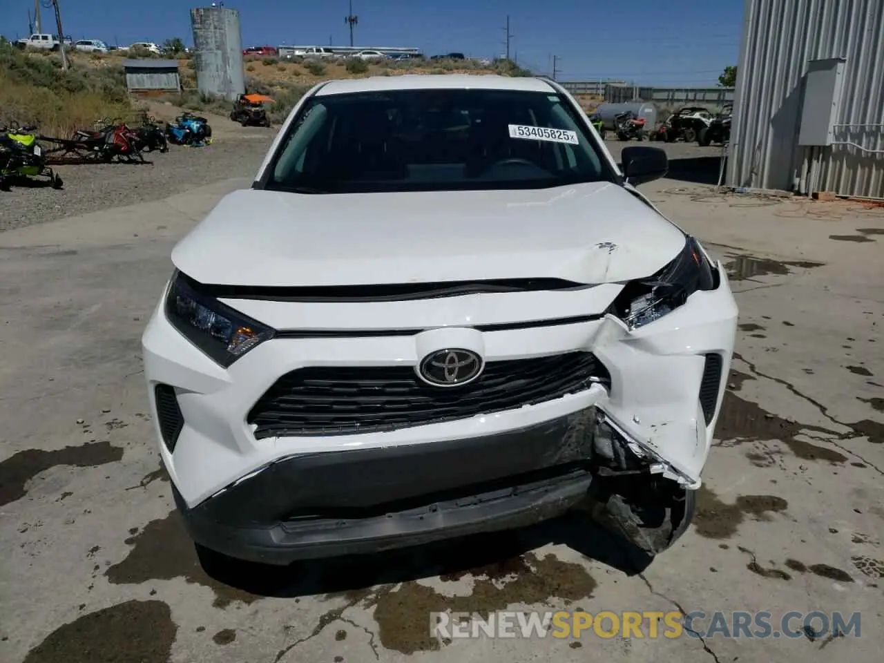 5 Photograph of a damaged car 2T3F1RFV0NC284779 TOYOTA RAV4 2022