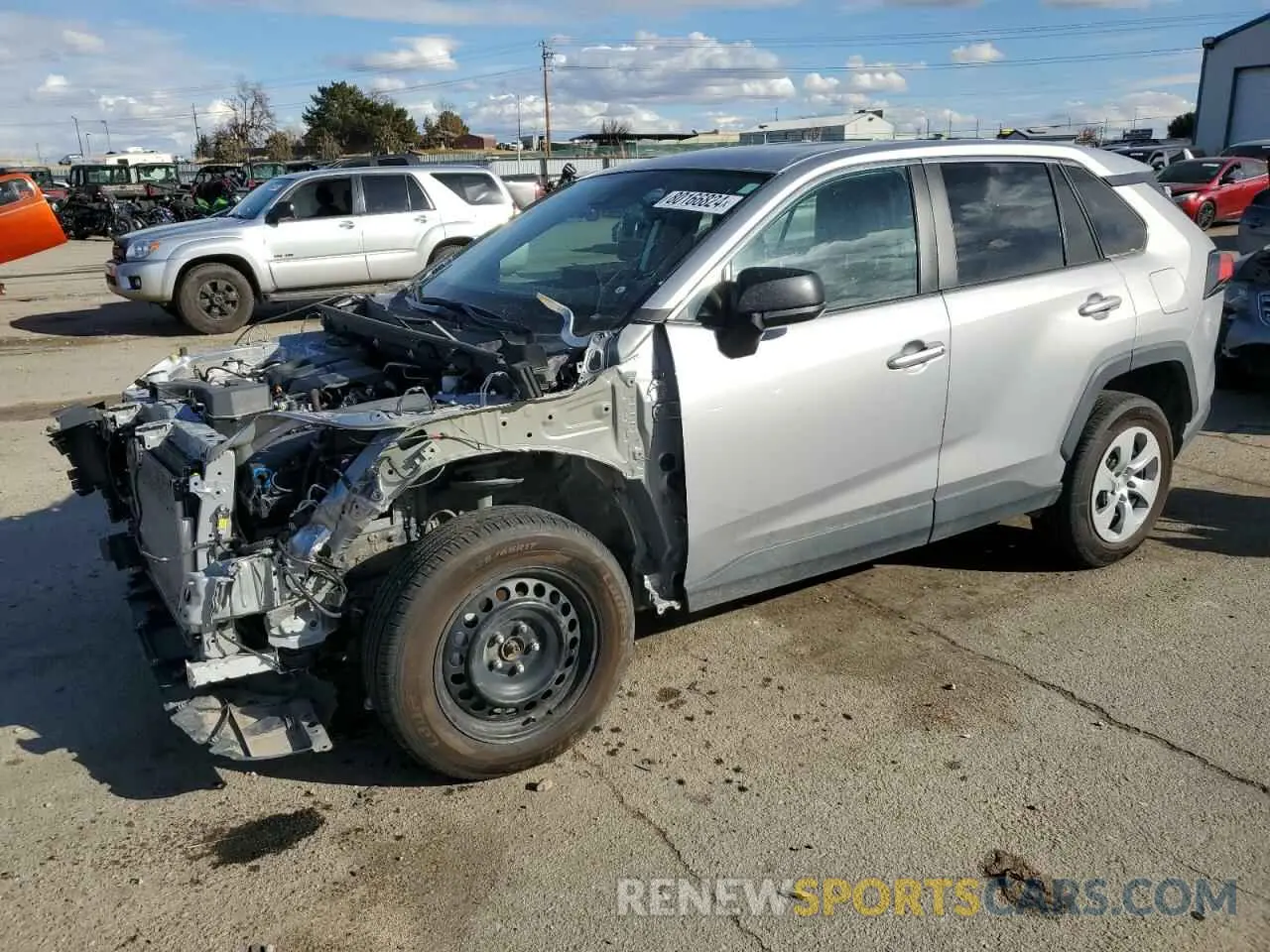 1 Photograph of a damaged car 2T3F1RFV0NC285138 TOYOTA RAV4 2022