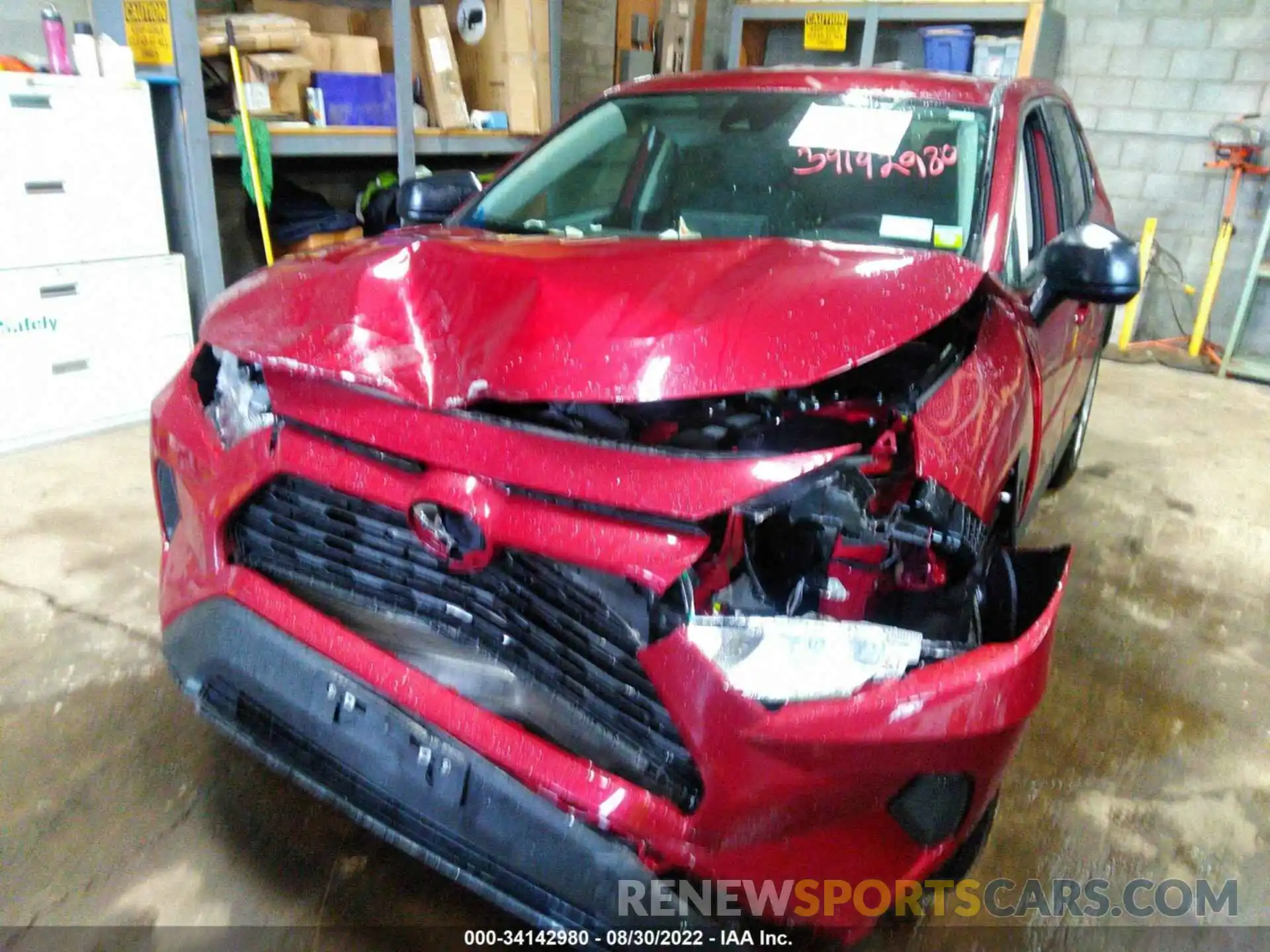 6 Photograph of a damaged car 2T3F1RFV0NW266412 TOYOTA RAV4 2022