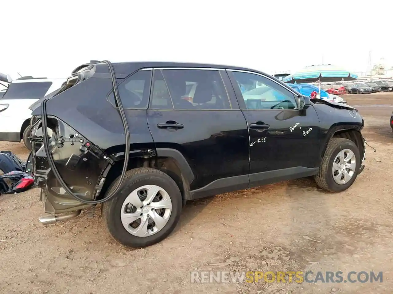 3 Photograph of a damaged car 2T3F1RFV0NW269035 TOYOTA RAV4 2022