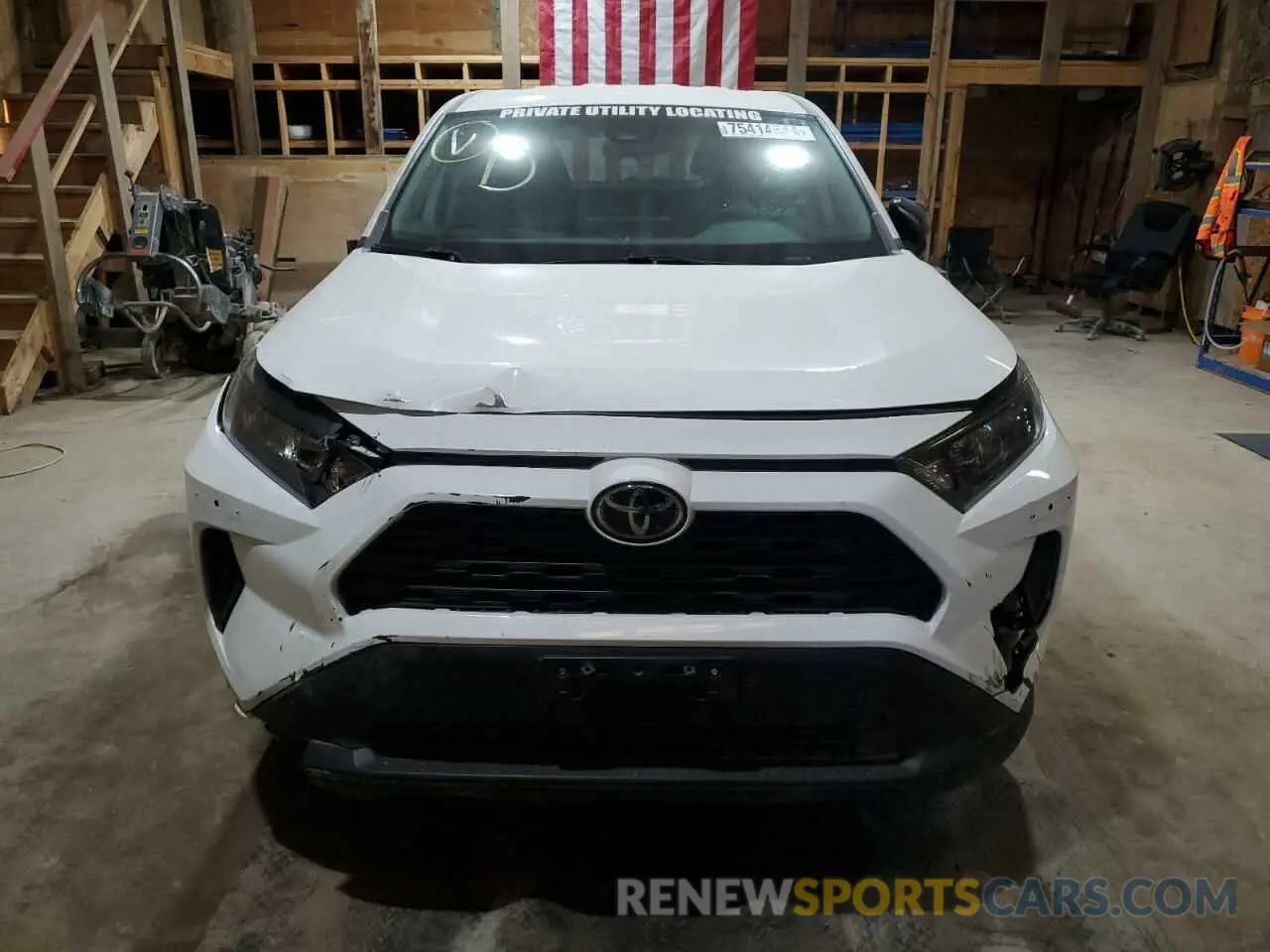 5 Photograph of a damaged car 2T3F1RFV0NW273215 TOYOTA RAV4 2022