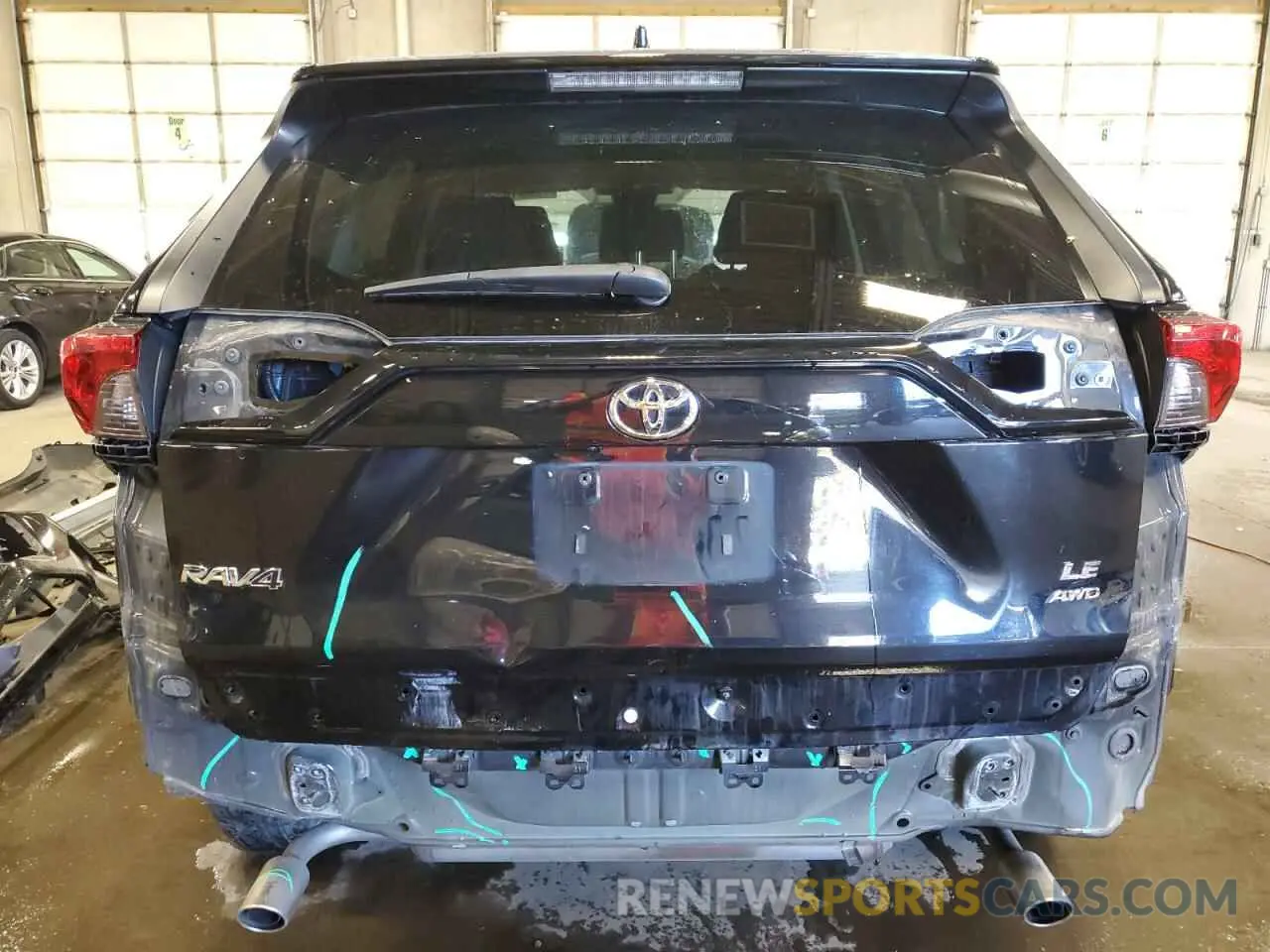 6 Photograph of a damaged car 2T3F1RFV0NW278561 TOYOTA RAV4 2022