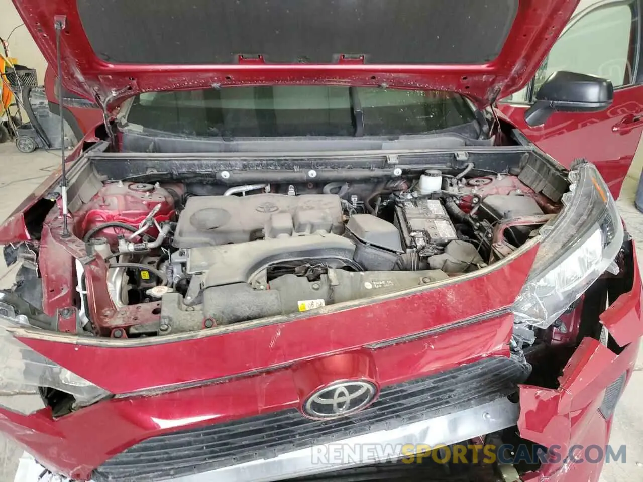 12 Photograph of a damaged car 2T3F1RFV0NW284621 TOYOTA RAV4 2022