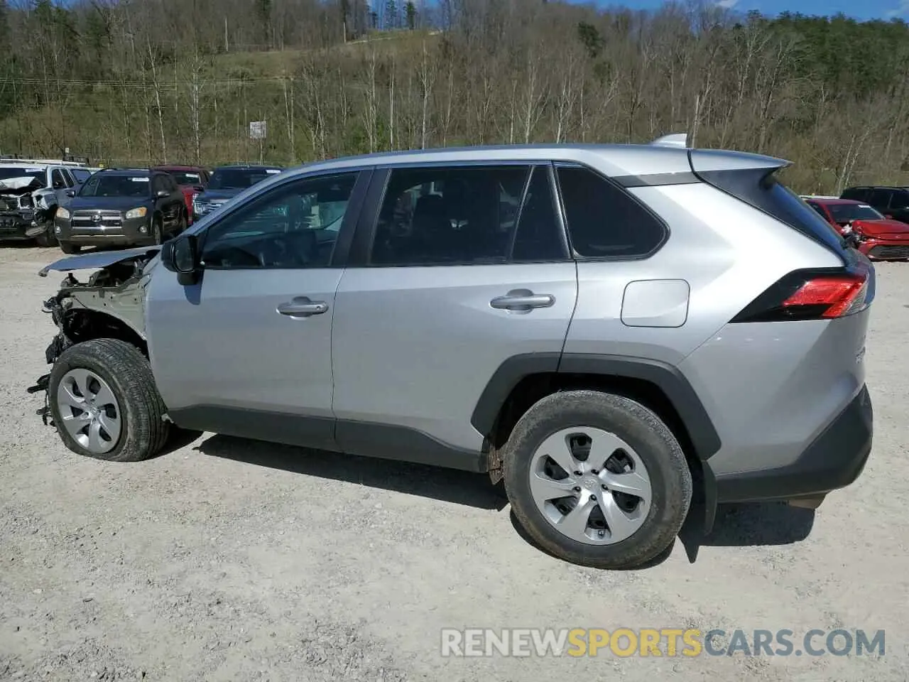 2 Photograph of a damaged car 2T3F1RFV0NW321778 TOYOTA RAV4 2022