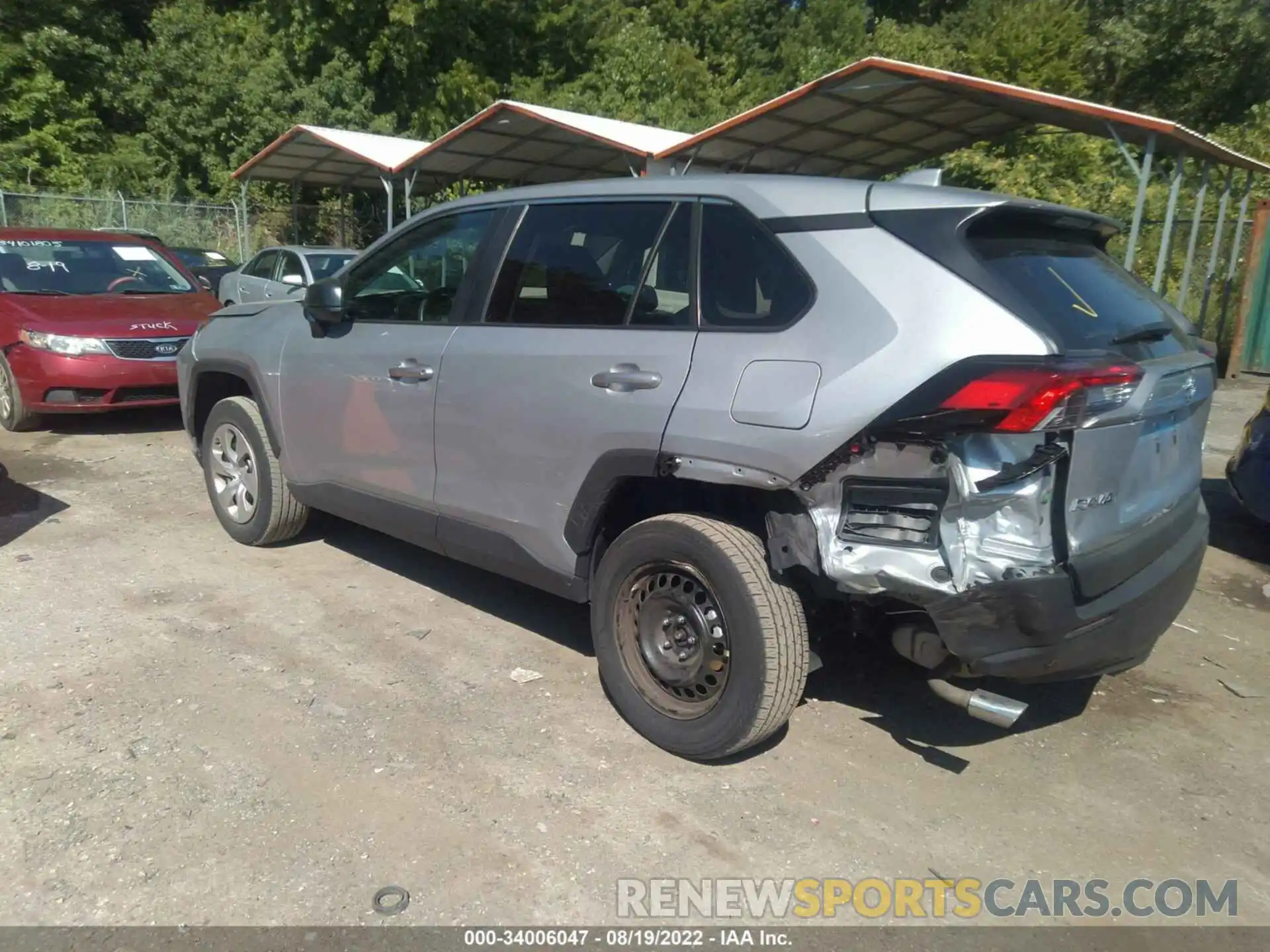 3 Photograph of a damaged car 2T3F1RFV1NC263990 TOYOTA RAV4 2022