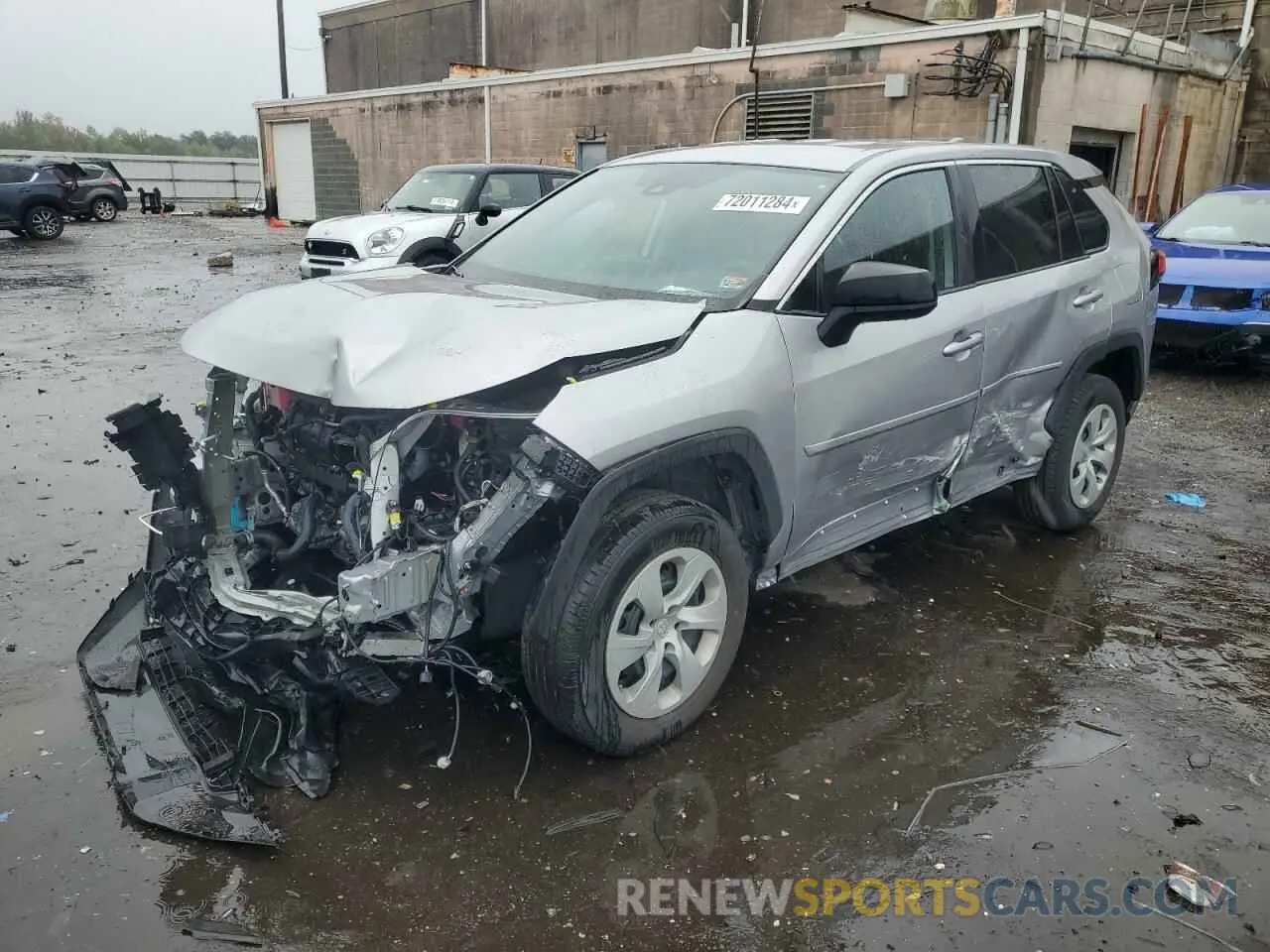 1 Photograph of a damaged car 2T3F1RFV1NC322102 TOYOTA RAV4 2022