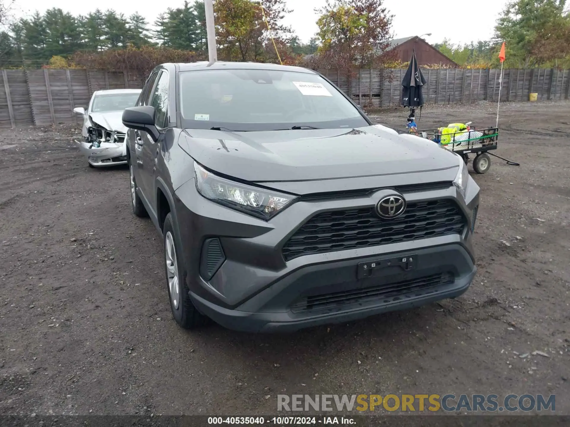 1 Photograph of a damaged car 2T3F1RFV1NW263860 TOYOTA RAV4 2022