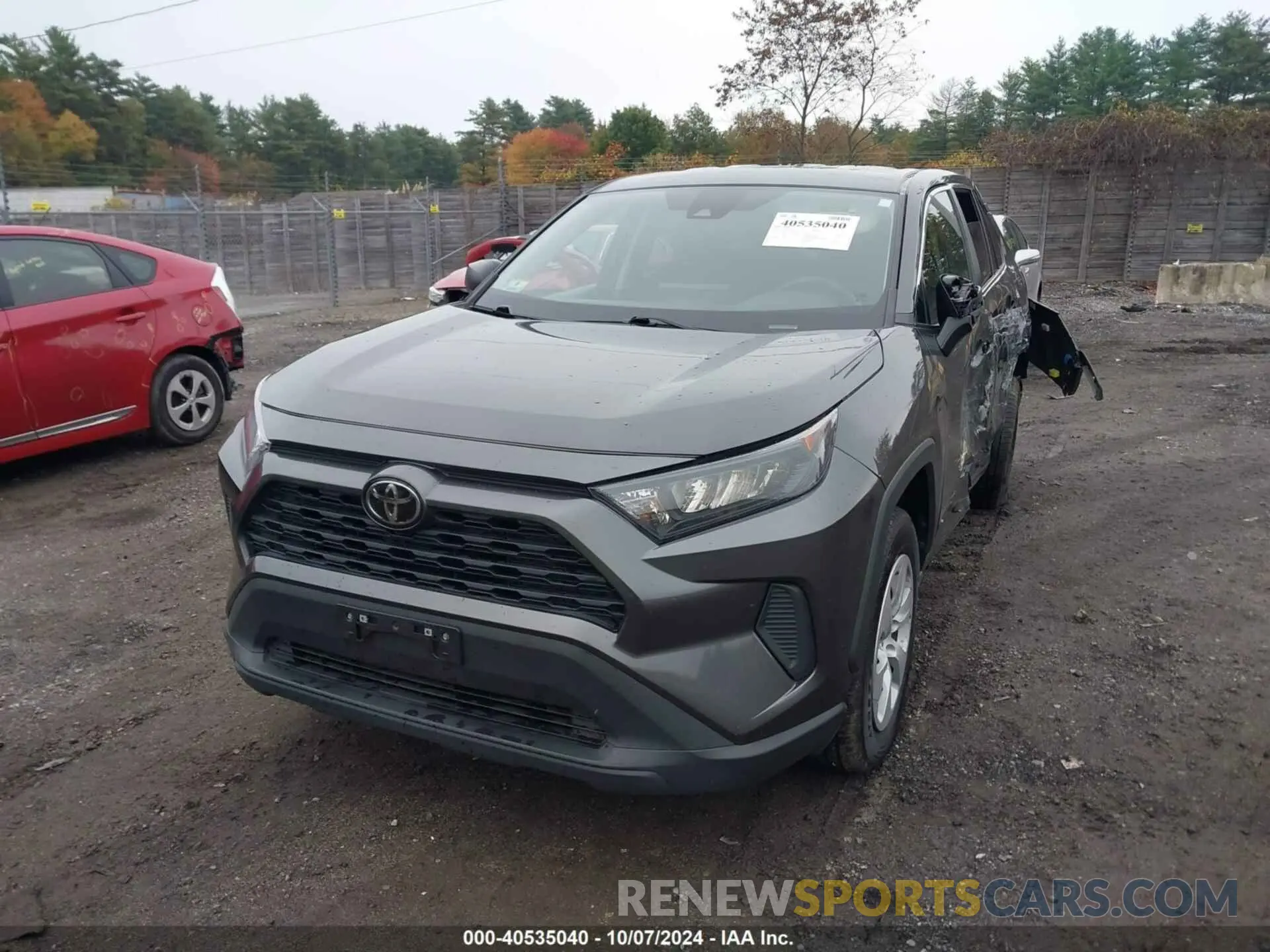 2 Photograph of a damaged car 2T3F1RFV1NW263860 TOYOTA RAV4 2022