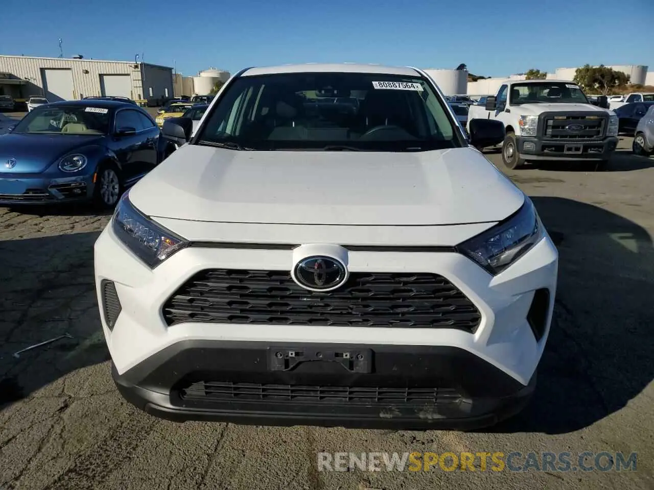 5 Photograph of a damaged car 2T3F1RFV1NW282635 TOYOTA RAV4 2022