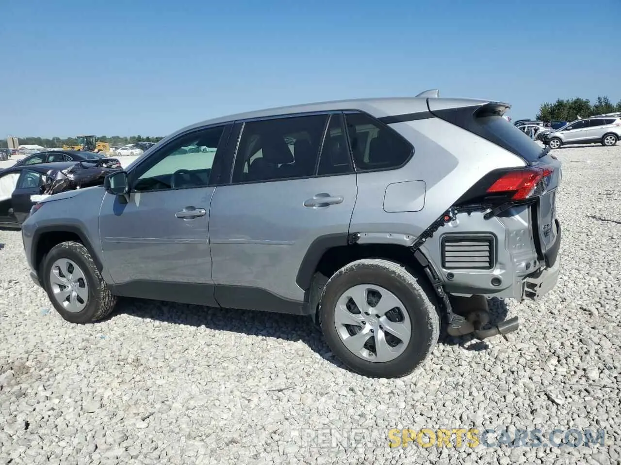 2 Photograph of a damaged car 2T3F1RFV1NW282893 TOYOTA RAV4 2022