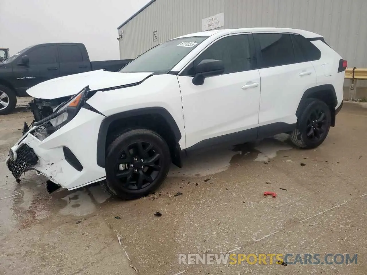 1 Photograph of a damaged car 2T3F1RFV1NW313740 TOYOTA RAV4 2022