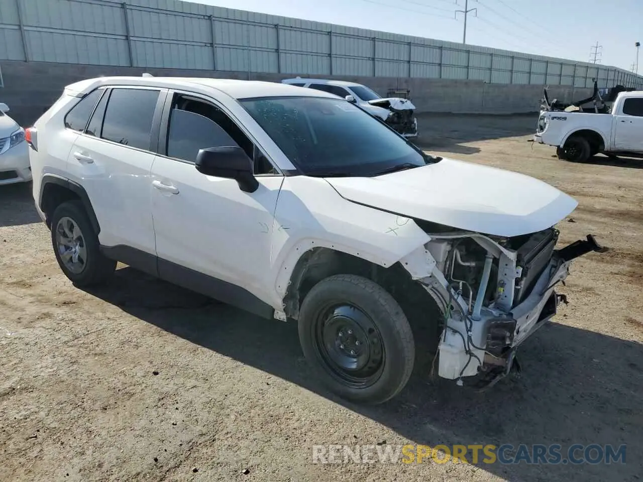 4 Photograph of a damaged car 2T3F1RFV2NC261438 TOYOTA RAV4 2022