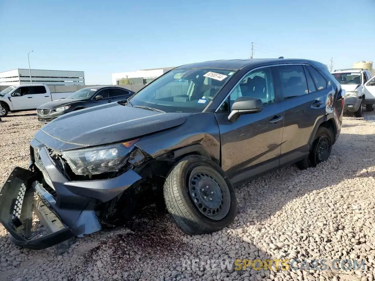 1 Photograph of a damaged car 2T3F1RFV2NC295735 TOYOTA RAV4 2022
