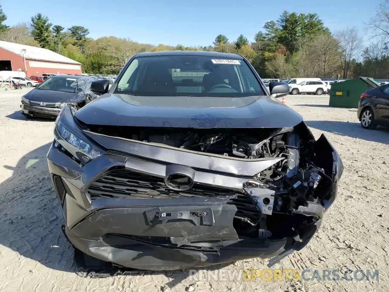 5 Photograph of a damaged car 2T3F1RFV2NC321749 TOYOTA RAV4 2022