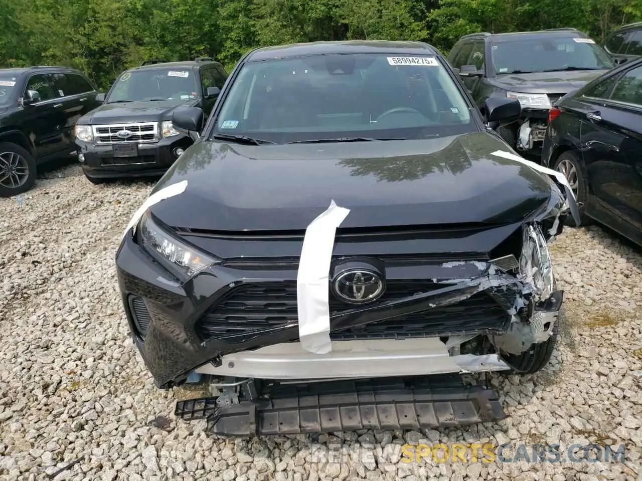 5 Photograph of a damaged car 2T3F1RFV2NW251331 TOYOTA RAV4 2022