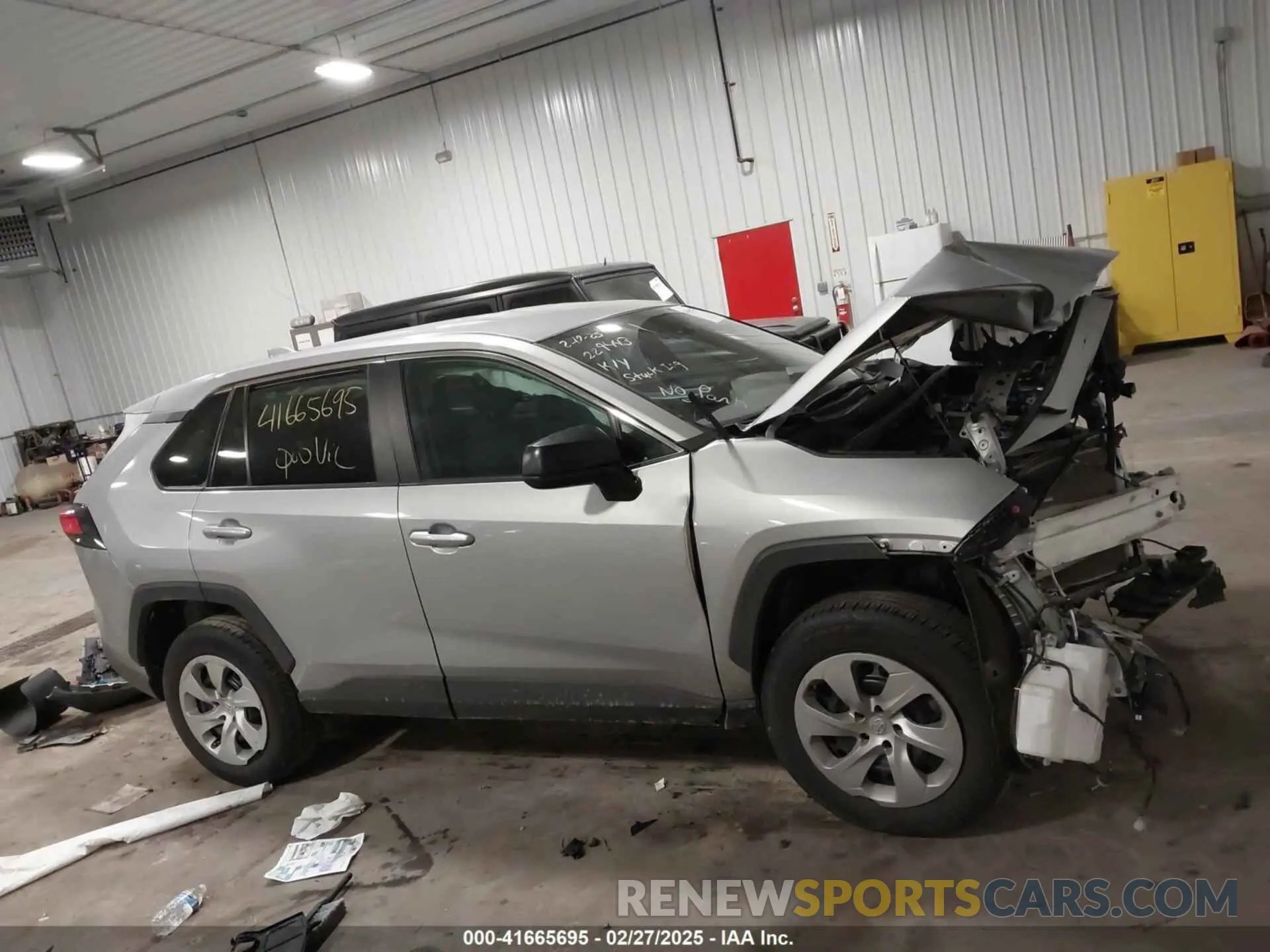13 Photograph of a damaged car 2T3F1RFV2NW296768 TOYOTA RAV4 2022