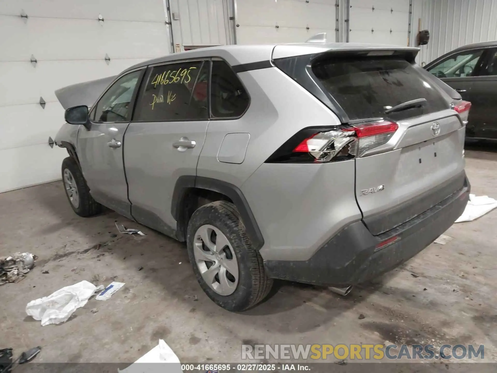 3 Photograph of a damaged car 2T3F1RFV2NW296768 TOYOTA RAV4 2022
