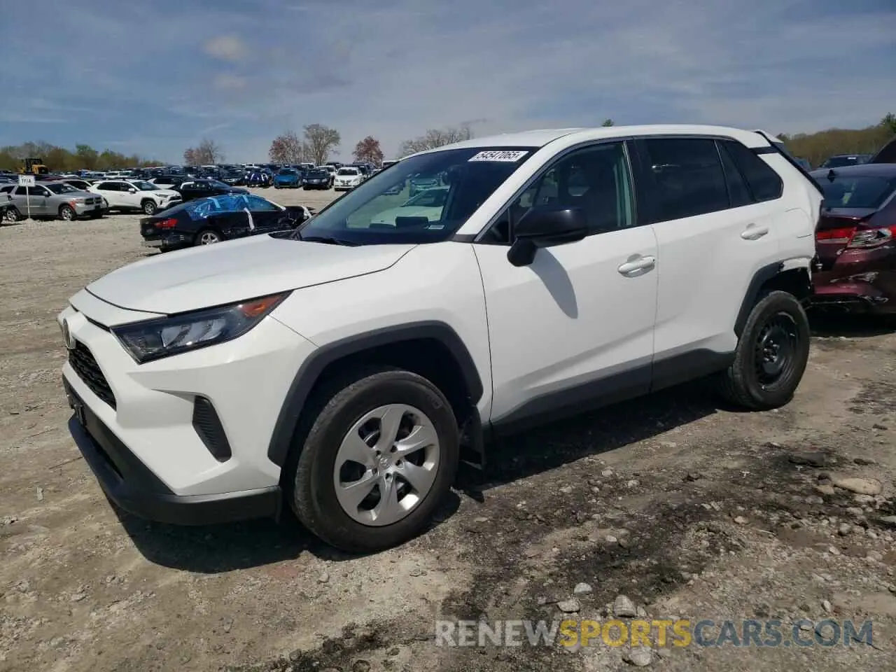 1 Photograph of a damaged car 2T3F1RFV2NW310006 TOYOTA RAV4 2022