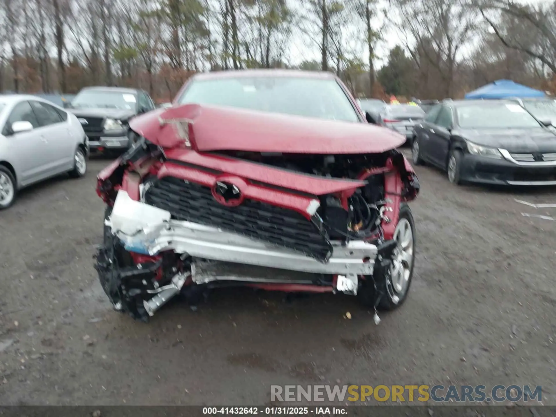 12 Photograph of a damaged car 2T3F1RFV2NW317652 TOYOTA RAV4 2022