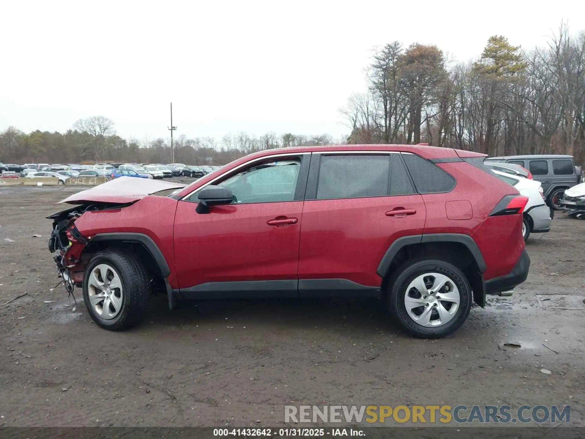 14 Photograph of a damaged car 2T3F1RFV2NW317652 TOYOTA RAV4 2022