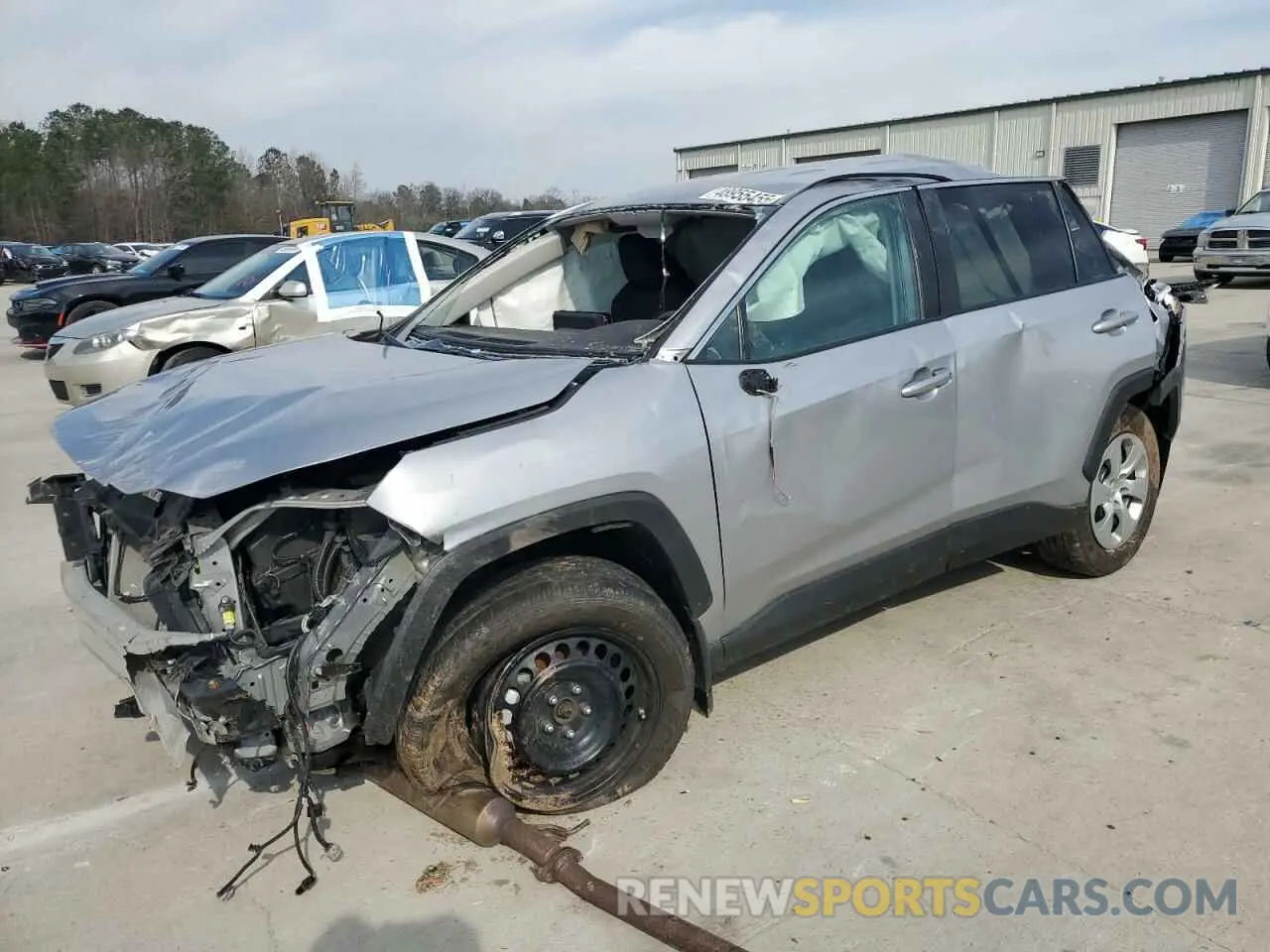 1 Photograph of a damaged car 2T3F1RFV3NC257141 TOYOTA RAV4 2022