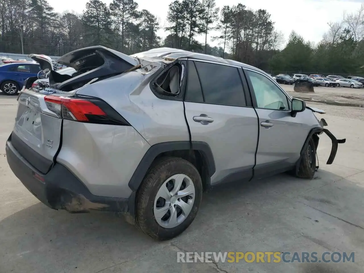 3 Photograph of a damaged car 2T3F1RFV3NC257141 TOYOTA RAV4 2022