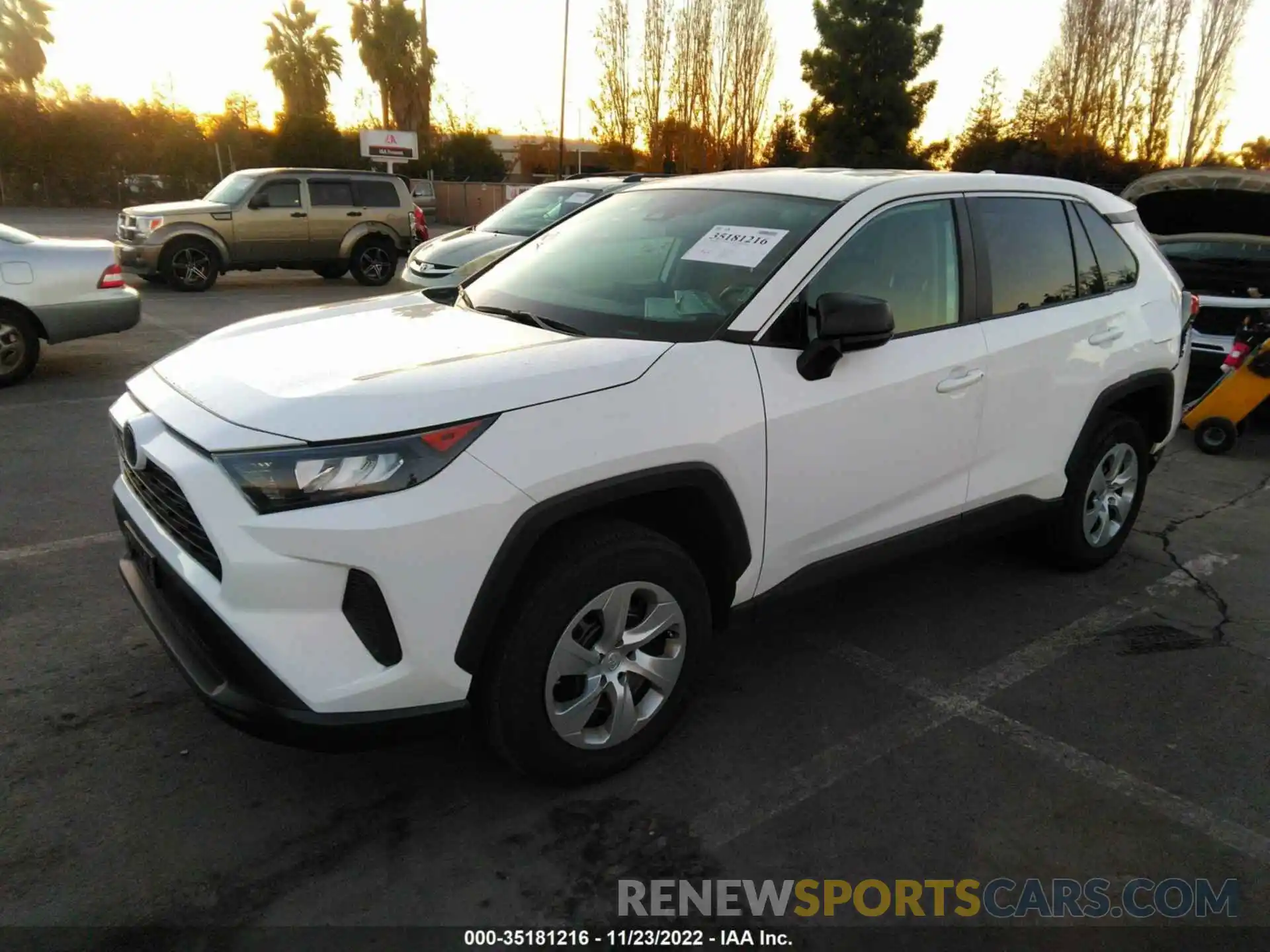 2 Photograph of a damaged car 2T3F1RFV3NC258872 TOYOTA RAV4 2022