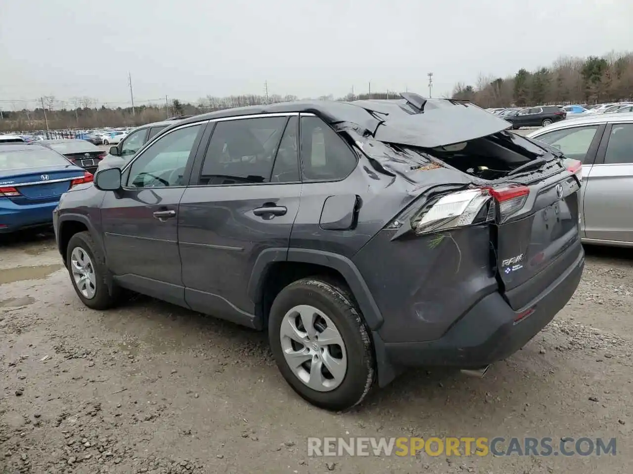 2 Photograph of a damaged car 2T3F1RFV3NC291659 TOYOTA RAV4 2022