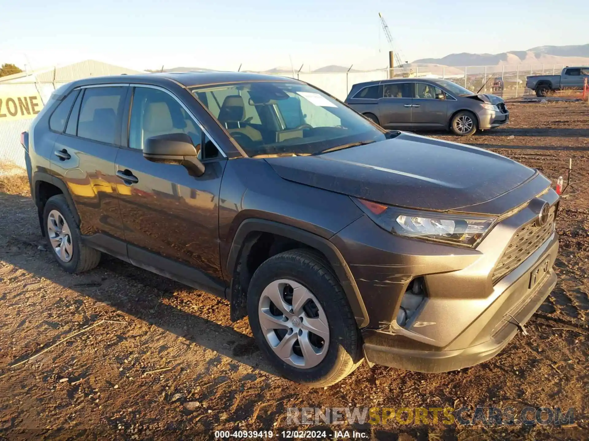 1 Photograph of a damaged car 2T3F1RFV3NC306032 TOYOTA RAV4 2022