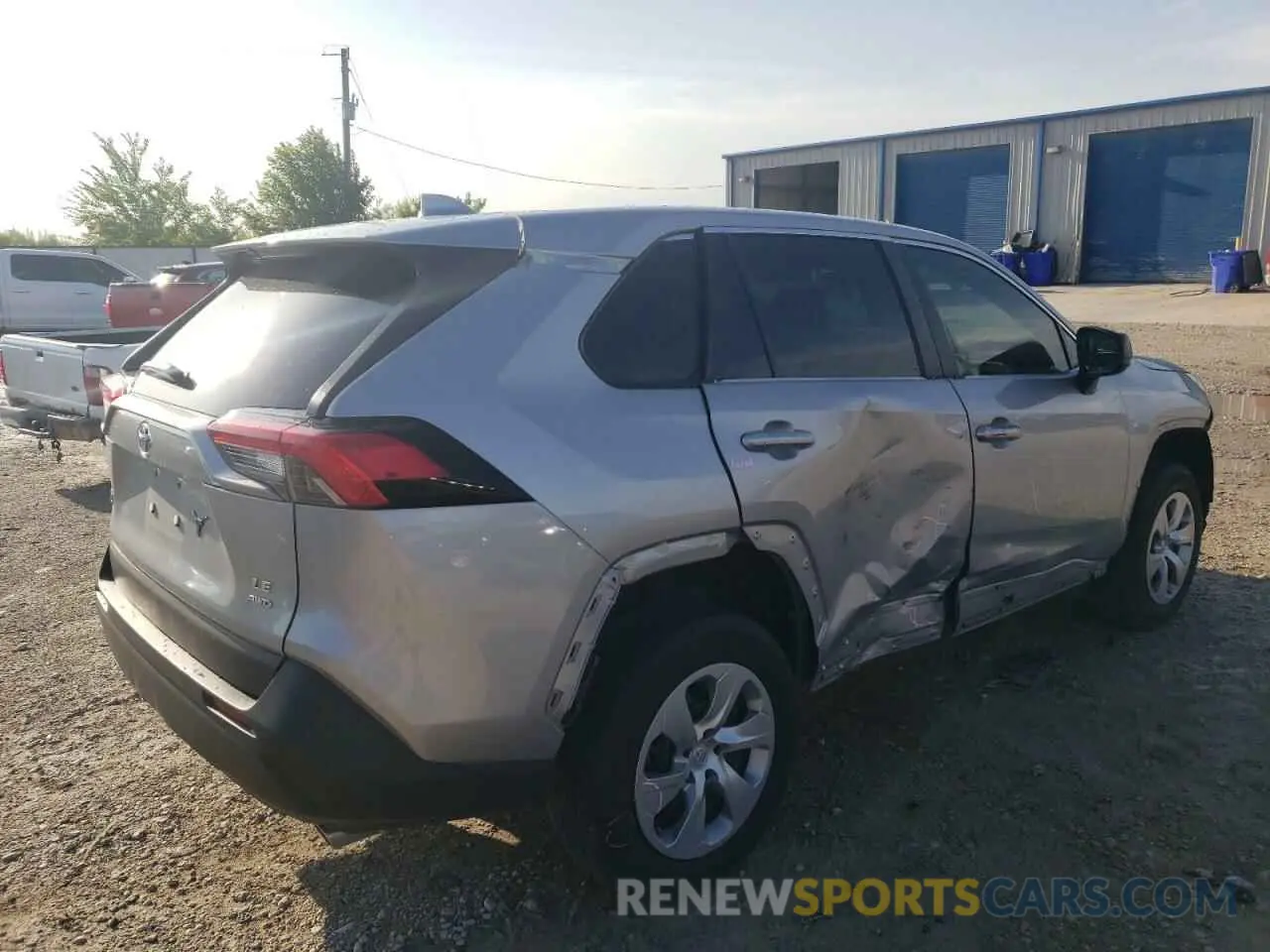 3 Photograph of a damaged car 2T3F1RFV3NW260488 TOYOTA RAV4 2022