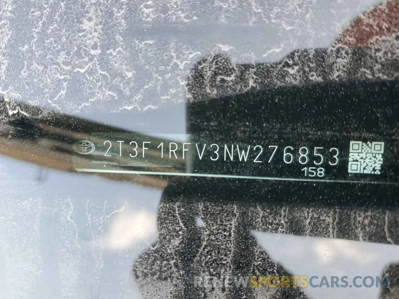 13 Photograph of a damaged car 2T3F1RFV3NW276853 TOYOTA RAV4 2022