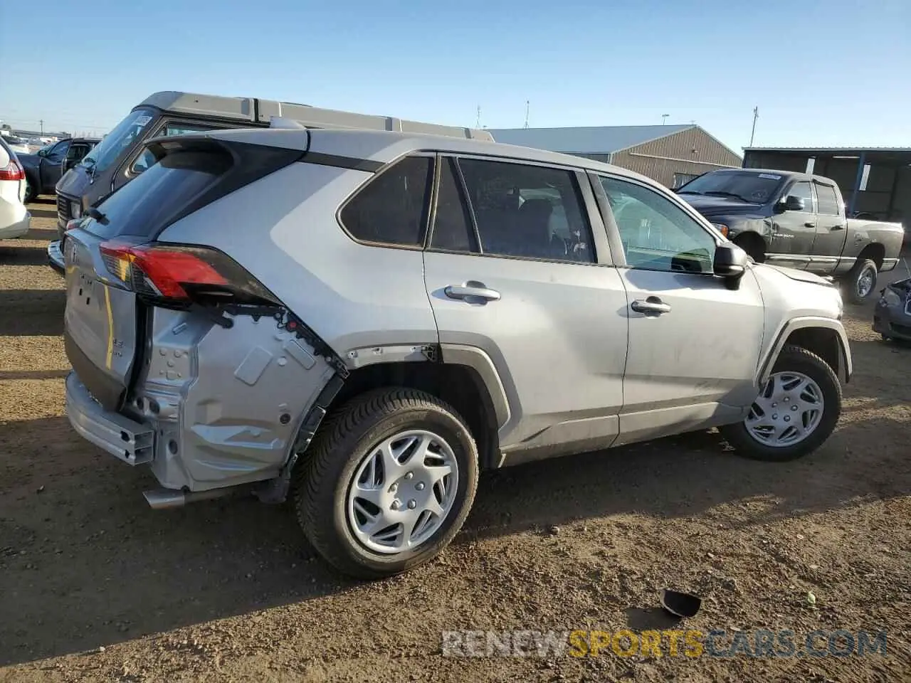 3 Photograph of a damaged car 2T3F1RFV3NW284953 TOYOTA RAV4 2022