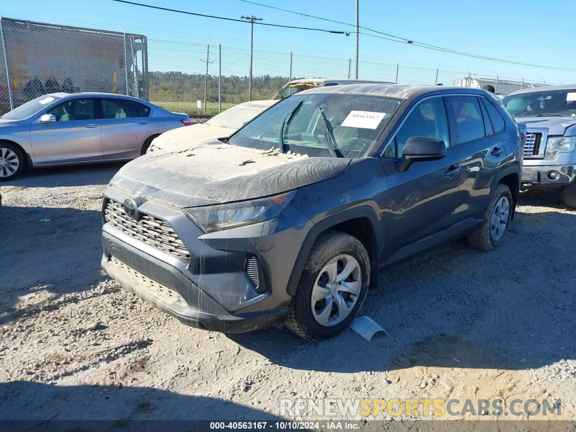 2 Photograph of a damaged car 2T3F1RFV3NW298206 TOYOTA RAV4 2022