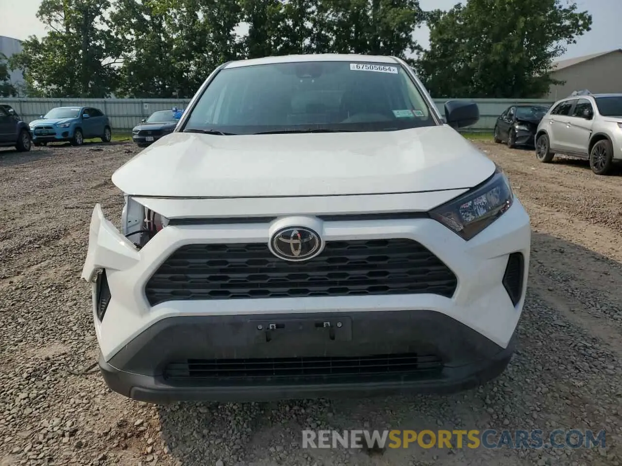 5 Photograph of a damaged car 2T3F1RFV3NW319524 TOYOTA RAV4 2022