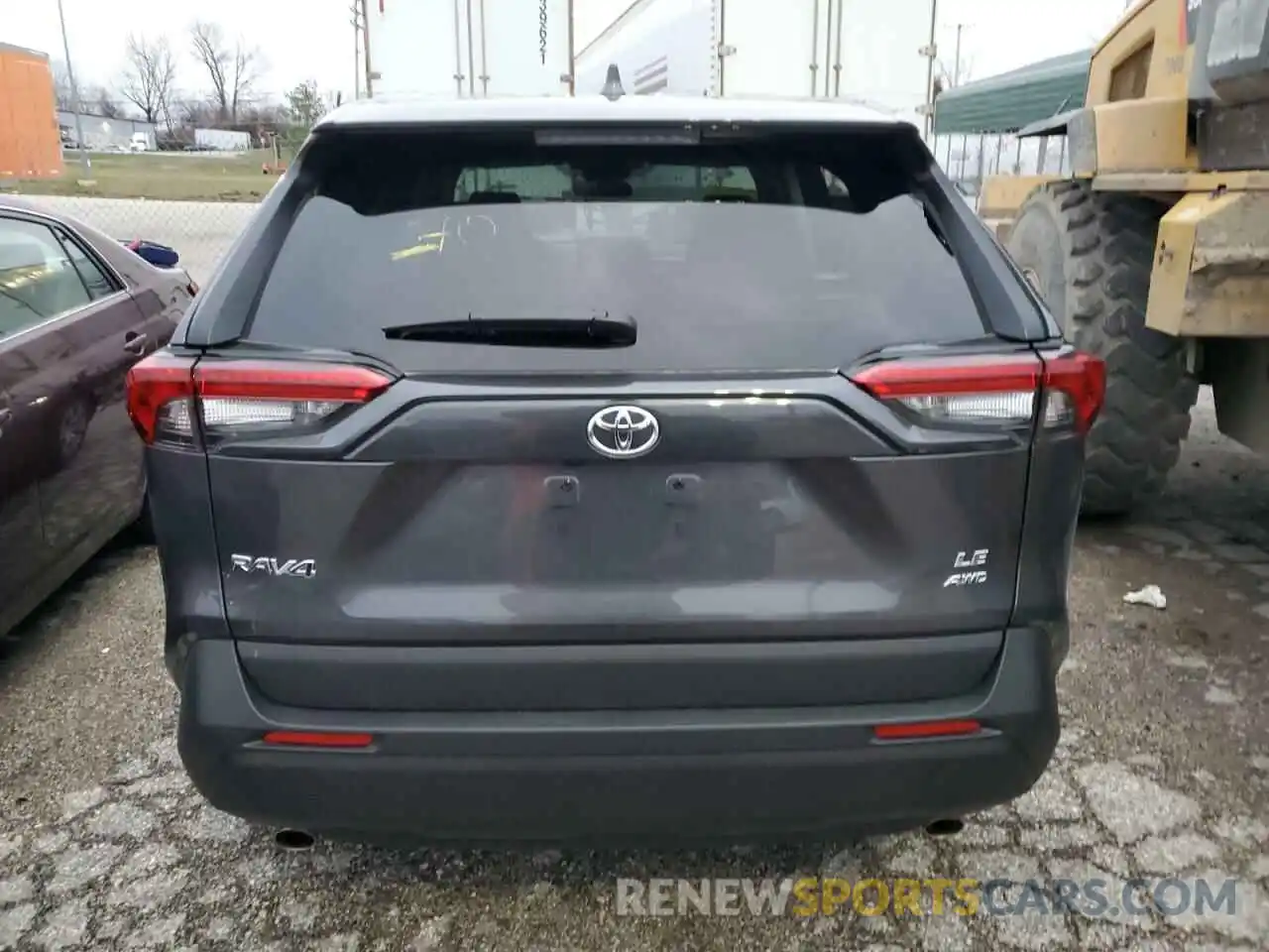 6 Photograph of a damaged car 2T3F1RFV4NC289872 TOYOTA RAV4 2022