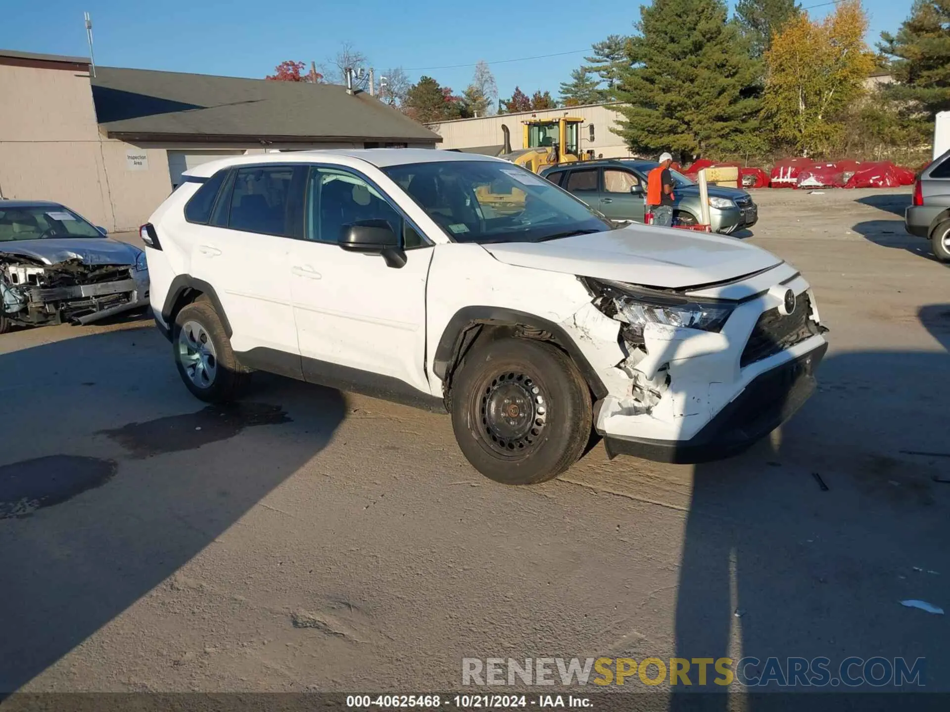 1 Photograph of a damaged car 2T3F1RFV4NC318285 TOYOTA RAV4 2022