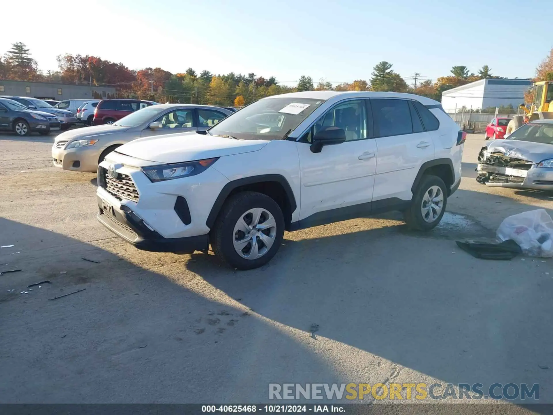 2 Photograph of a damaged car 2T3F1RFV4NC318285 TOYOTA RAV4 2022