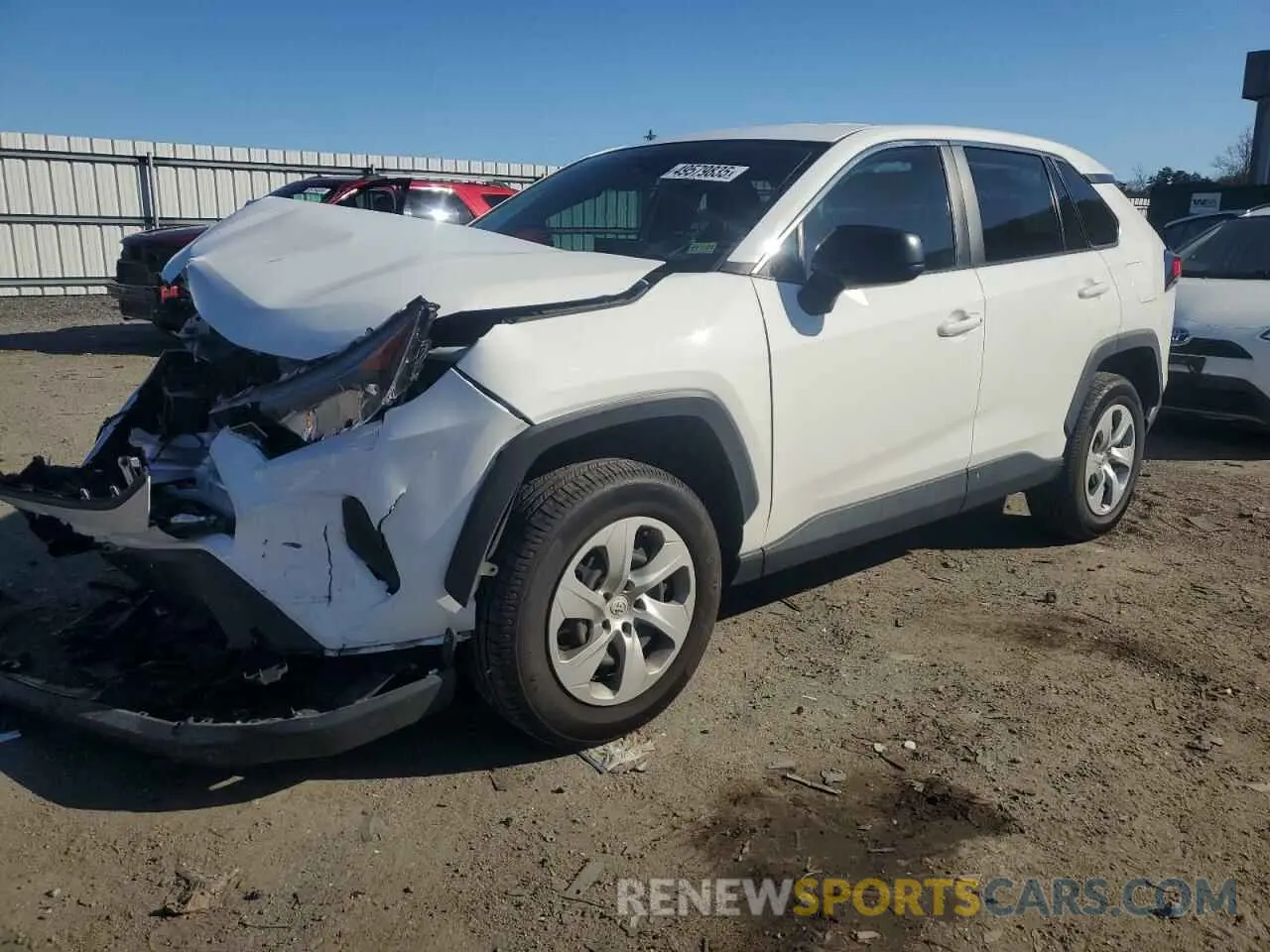 1 Photograph of a damaged car 2T3F1RFV4NW260922 TOYOTA RAV4 2022