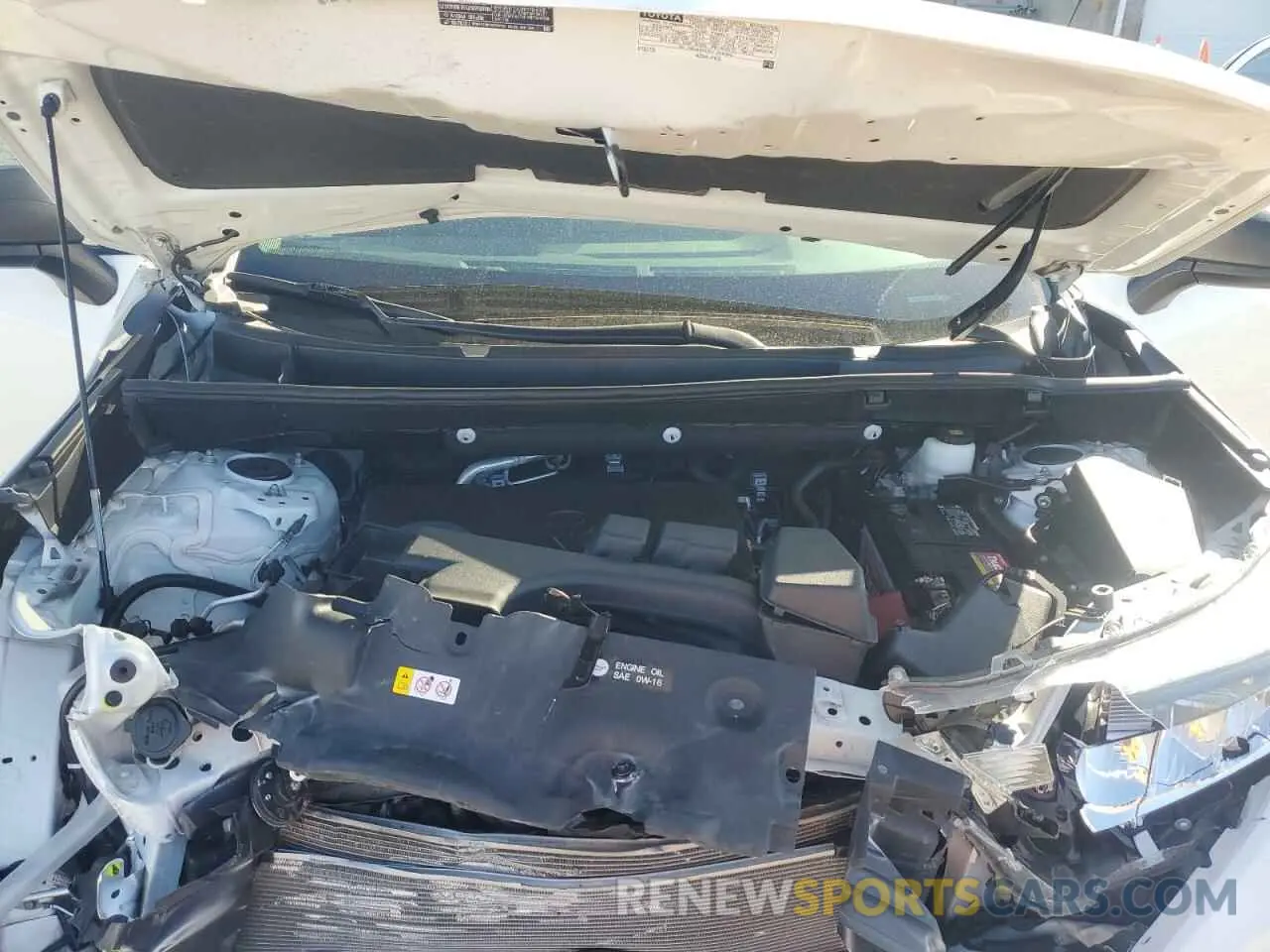 14 Photograph of a damaged car 2T3F1RFV4NW260922 TOYOTA RAV4 2022