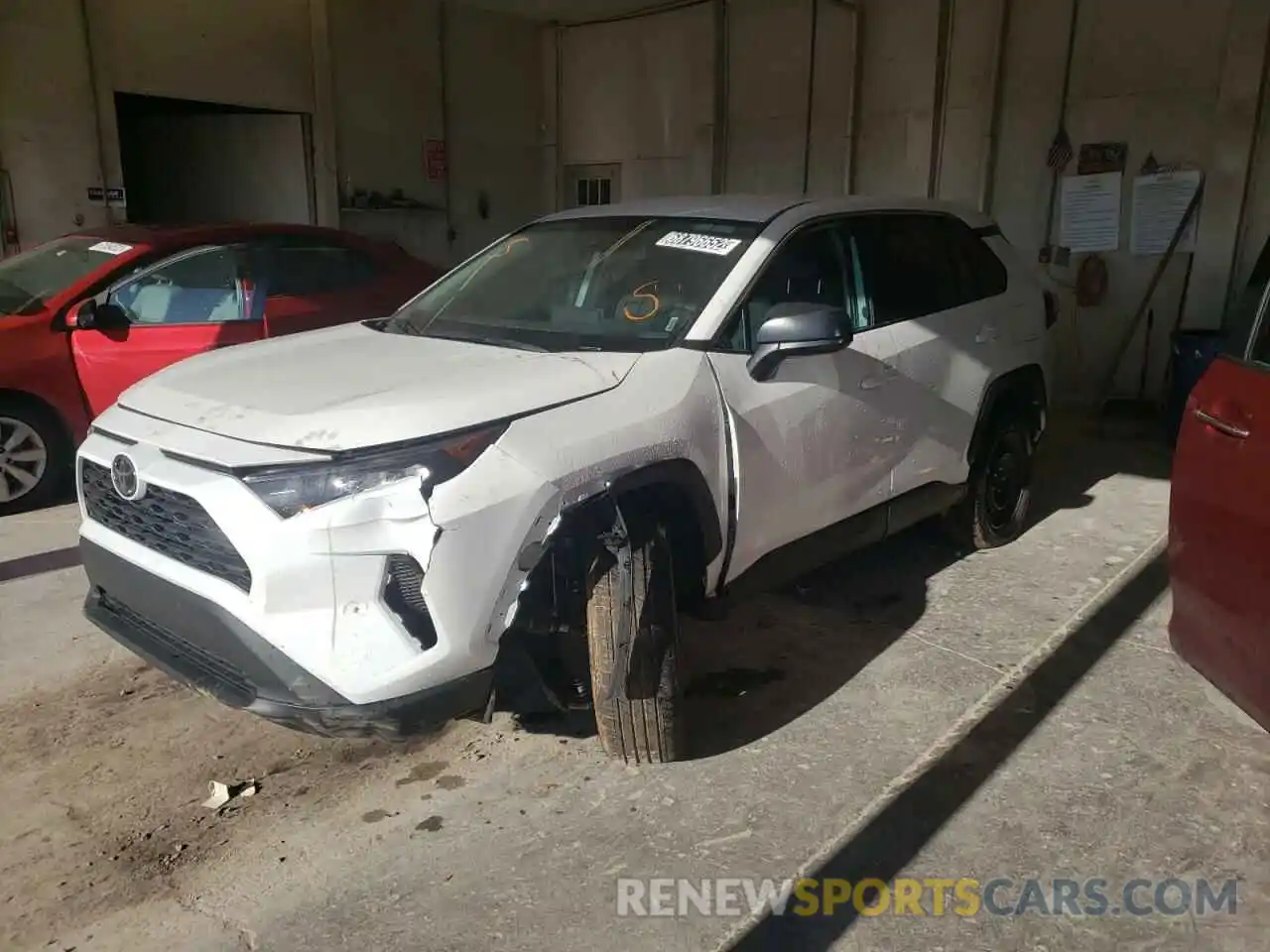 1 Photograph of a damaged car 2T3F1RFV4NW279986 TOYOTA RAV4 2022