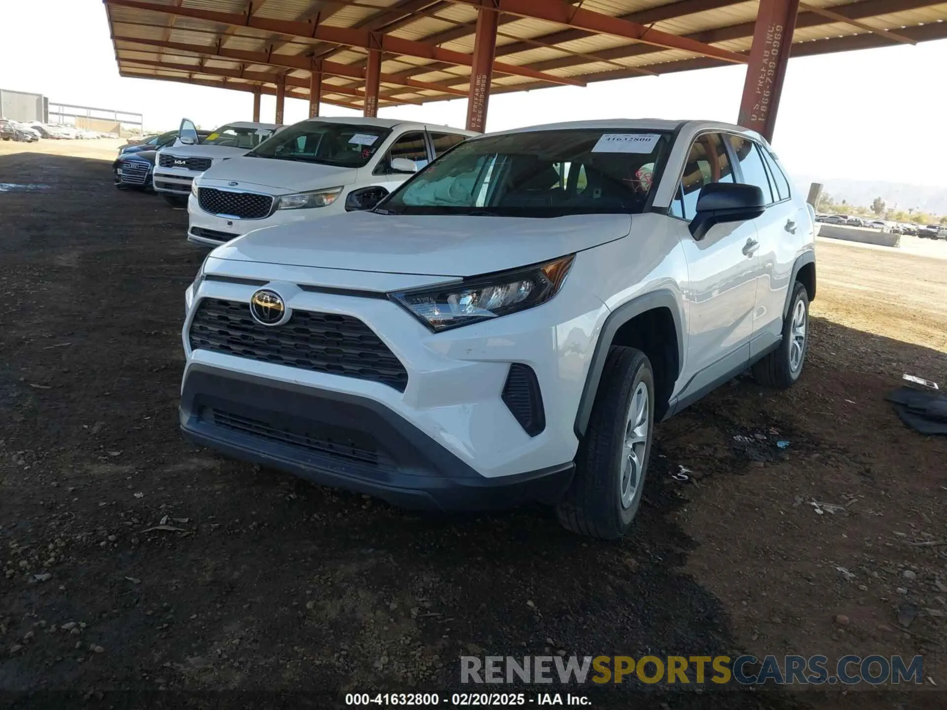 2 Photograph of a damaged car 2T3F1RFV4NW305258 TOYOTA RAV4 2022