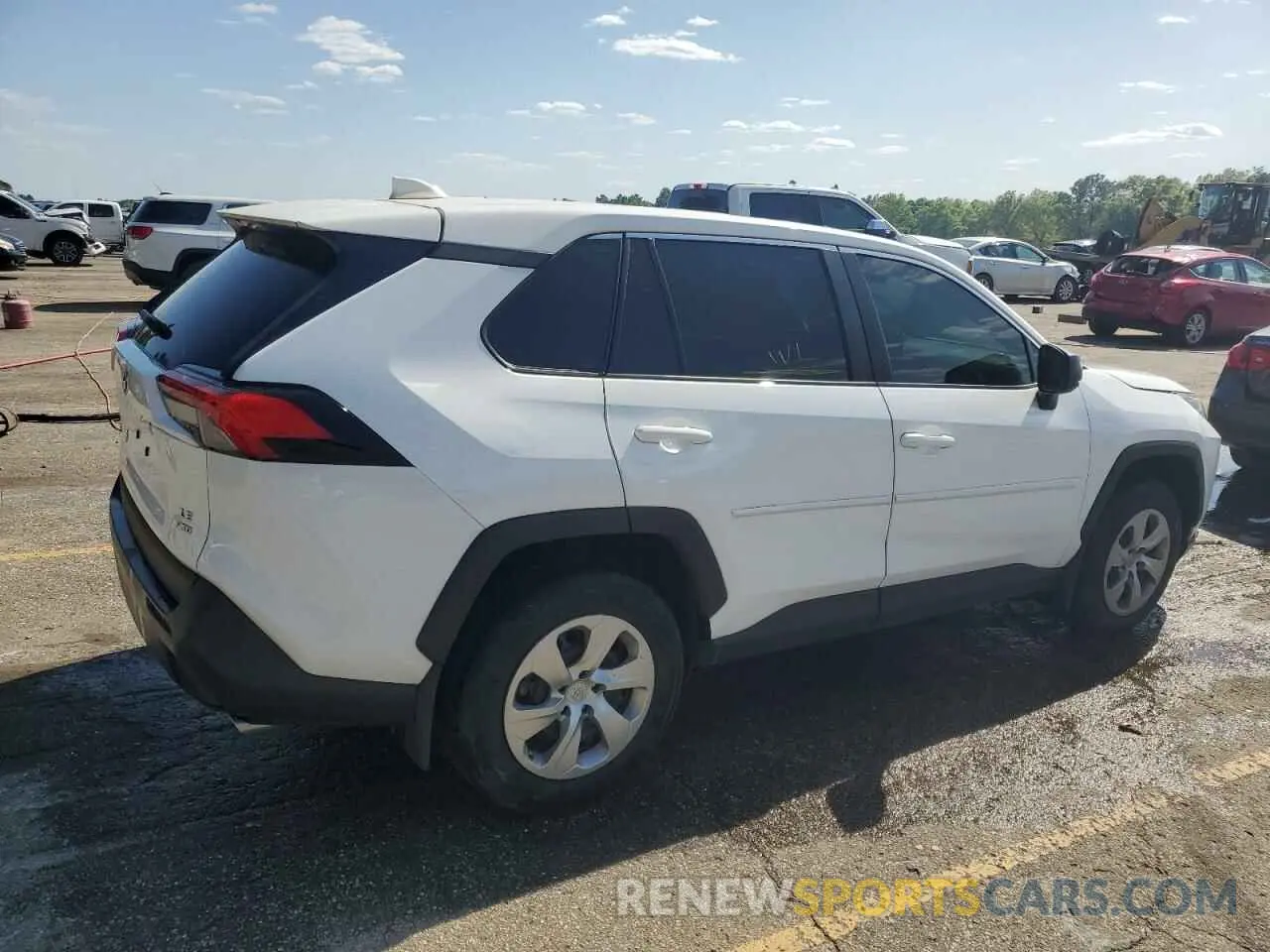 3 Photograph of a damaged car 2T3F1RFV4NW317166 TOYOTA RAV4 2022