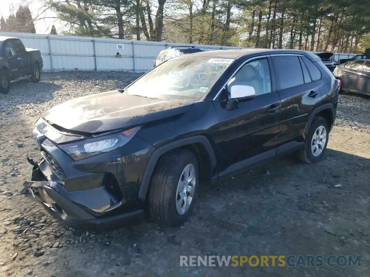 1 Photograph of a damaged car 2T3F1RFV5NC265614 TOYOTA RAV4 2022