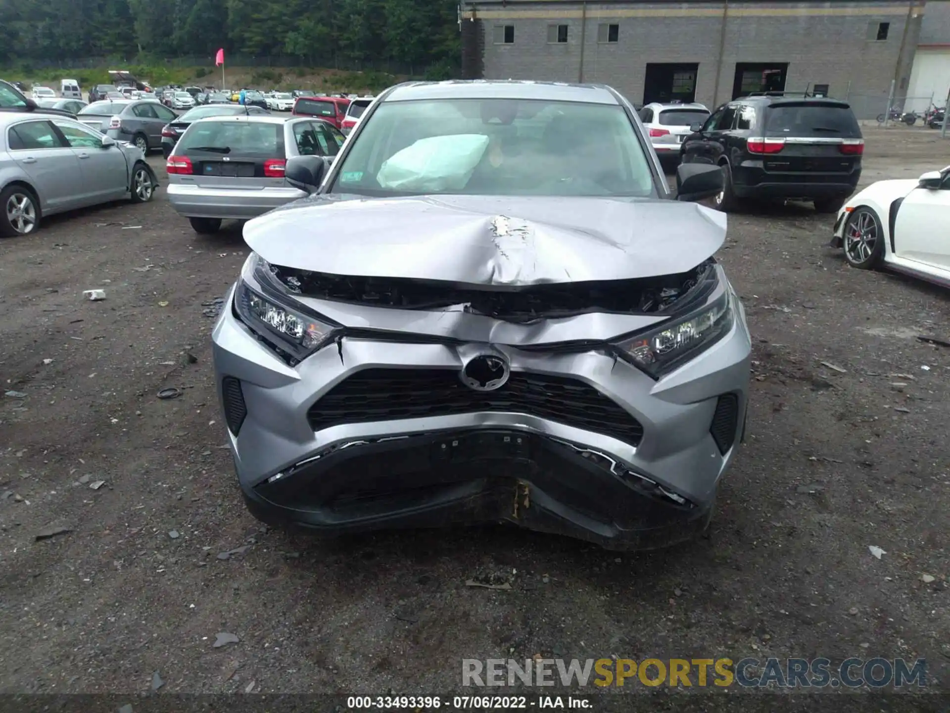 6 Photograph of a damaged car 2T3F1RFV5NC278055 TOYOTA RAV4 2022